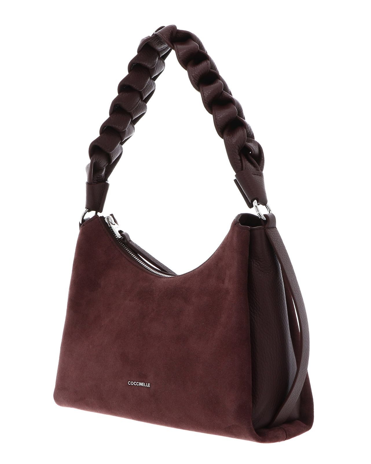 COCCINELLE Schultertasche Shoulderbag, aus echtem Rindsleder