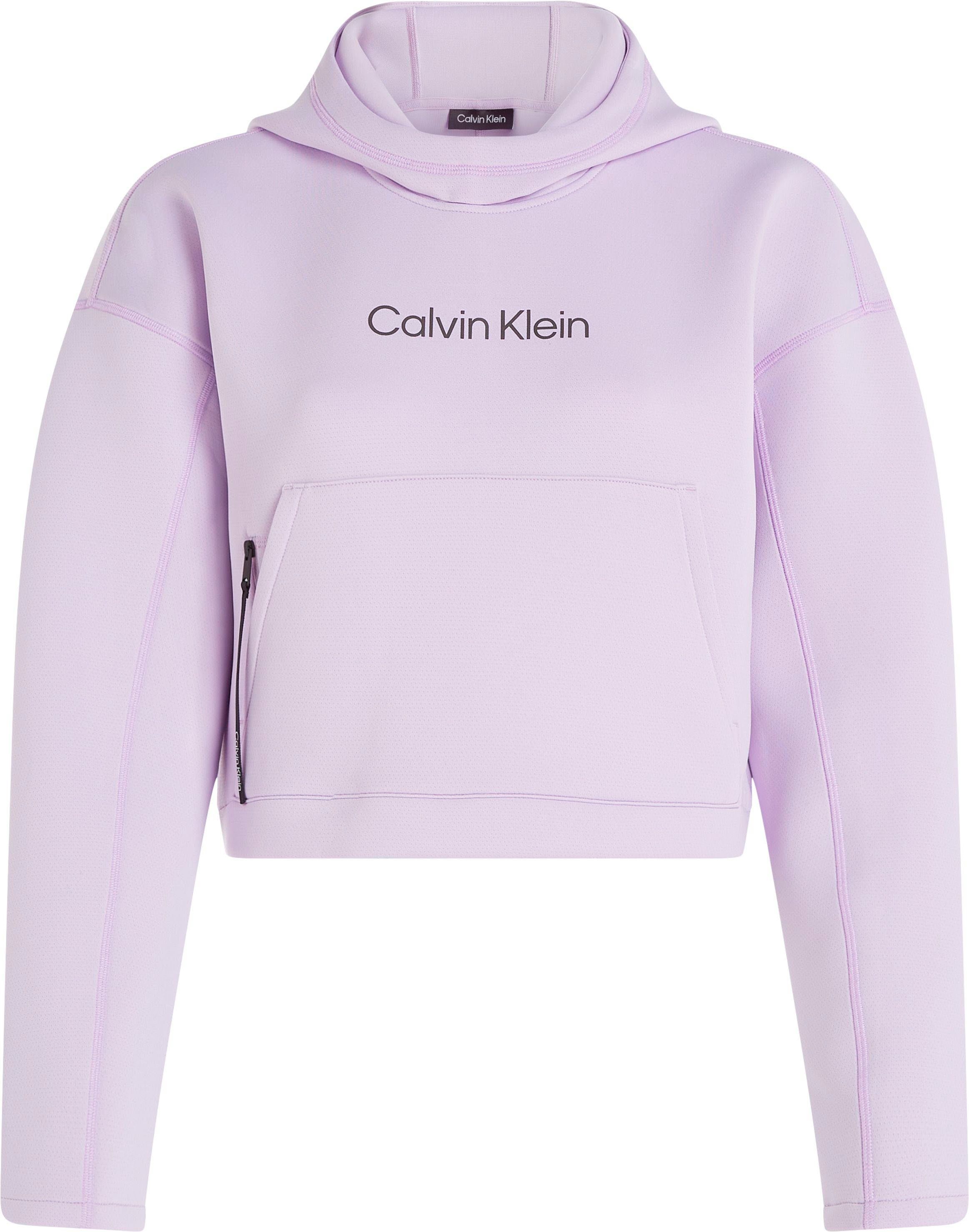 Calvin Klein flieder - PW Trainingskapuzenpullover Hoodie Sport