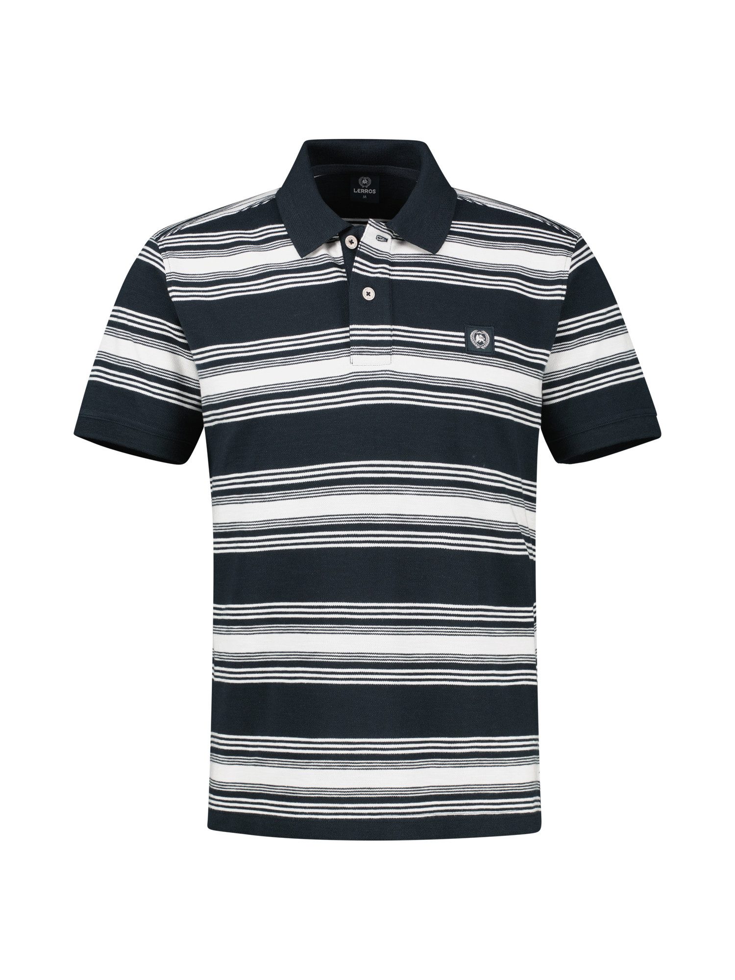 LERROS Poloshirt Gestreiftes Poloshirt aus 100% Baumwolle – Bild 5 von 5