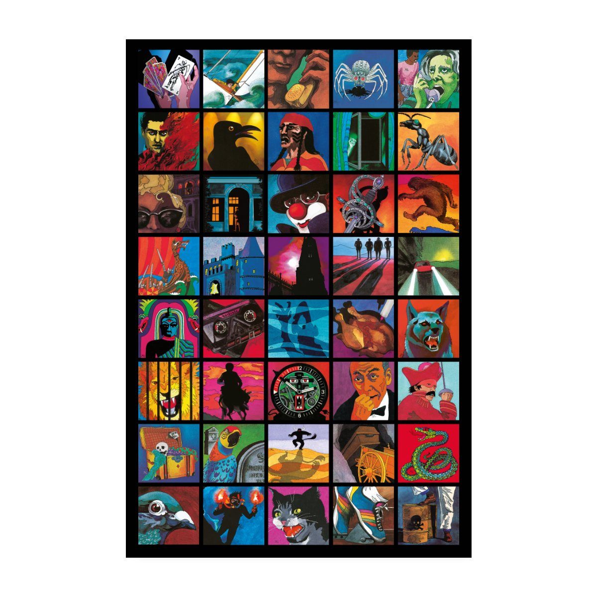 Spreadshirt Poster Die Drei Fragezeichen Covermotive Wandbild Poster 20x30 cm