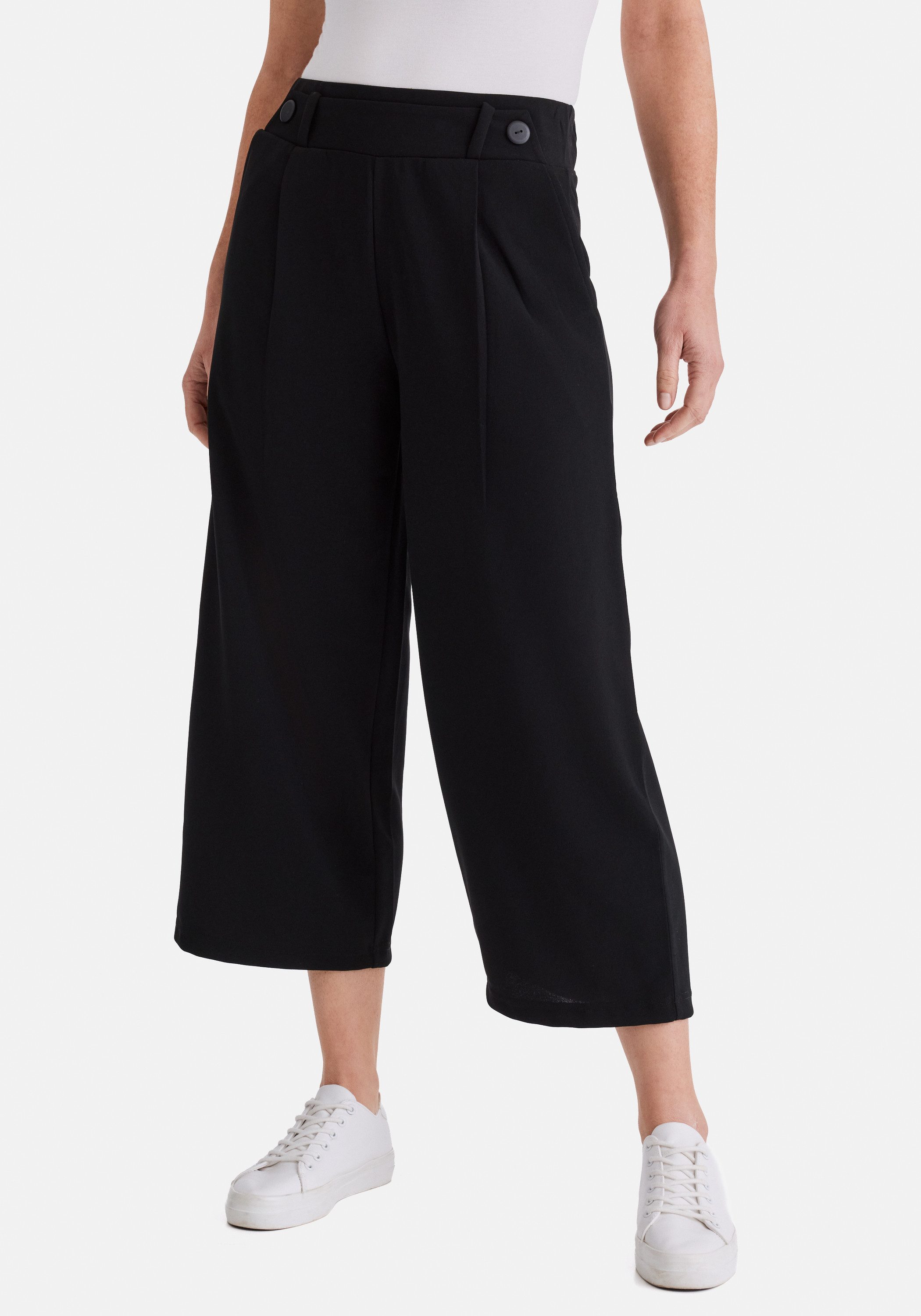 STOOKER WOMEN Culotte COMO Jersey Wide leg fit Jerseyhose Wide Leg Fit Casual Clean Wash Jersey für Damen