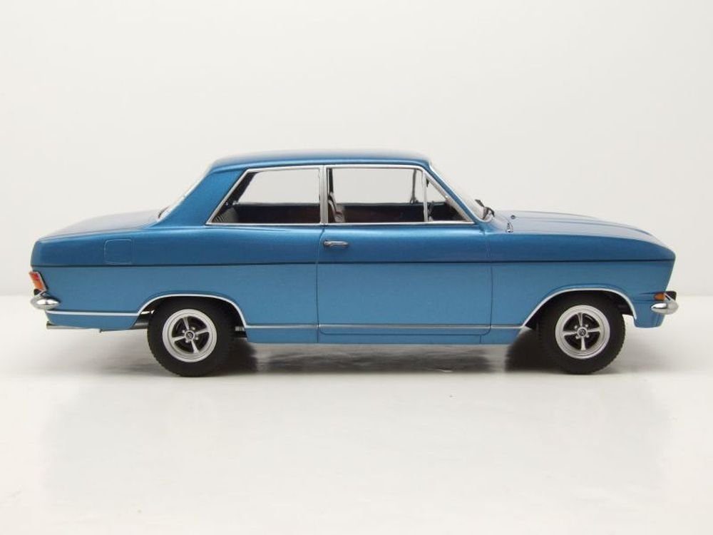 KK Scale Modellauto Opel Kadett B Festival 1973 blau metallic, Maßstab 1:18