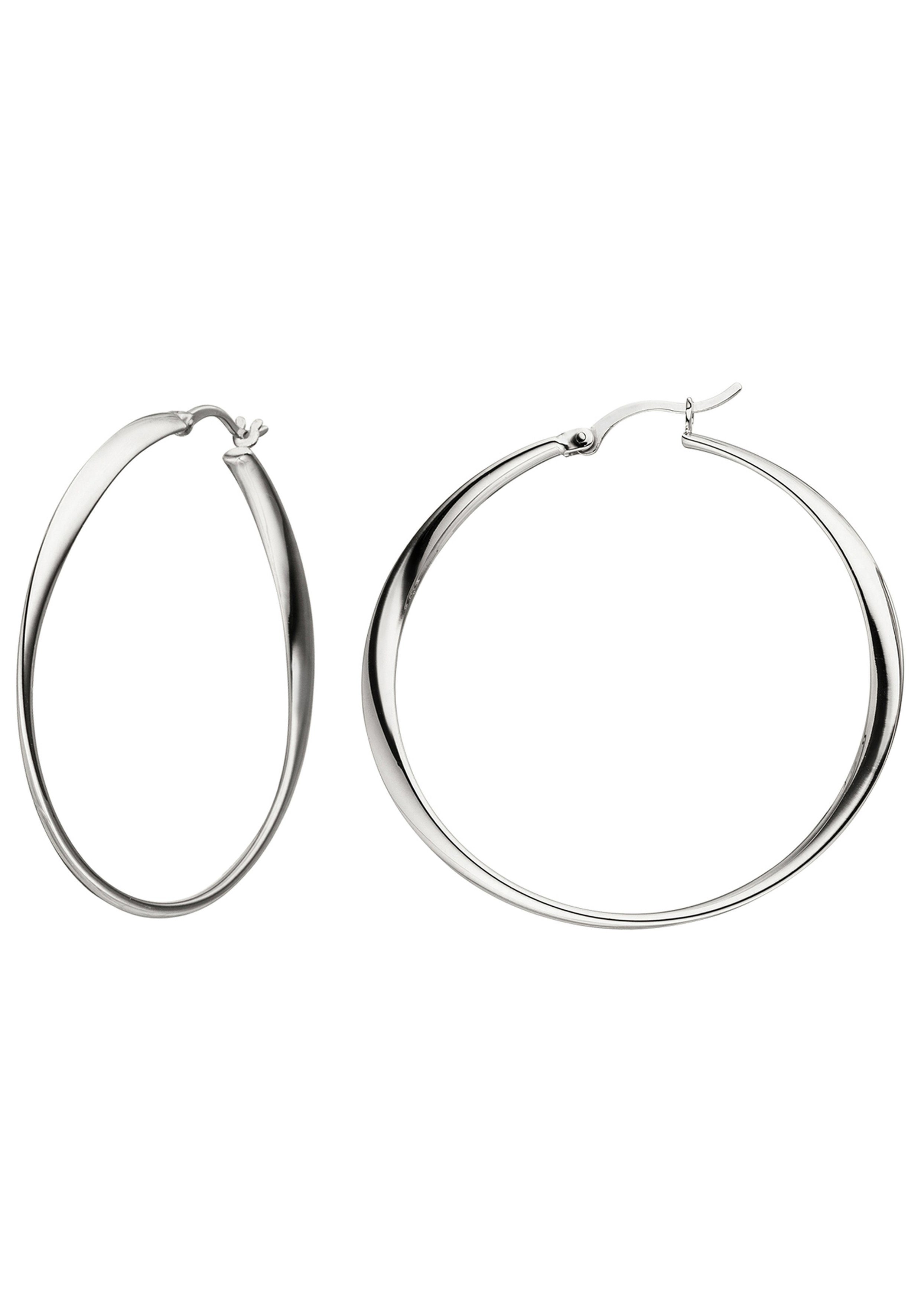 JOBO Paar Creolen, 925 Silber günstig online kaufen