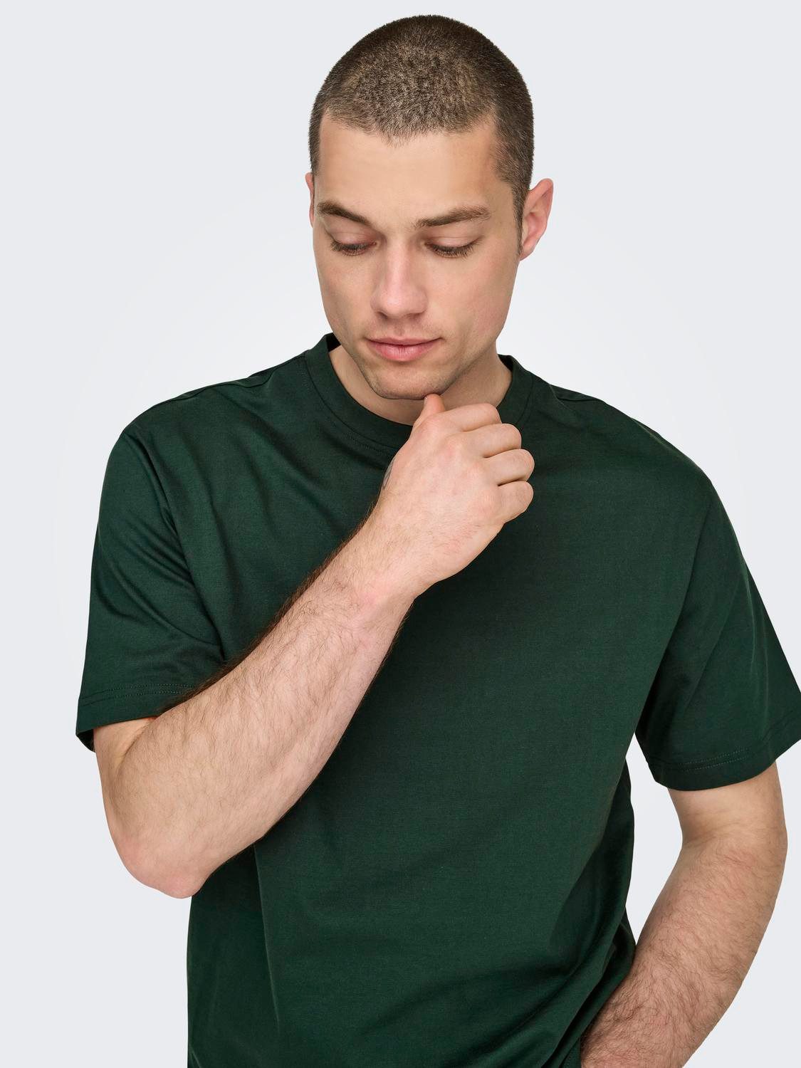 ONLY & SONS Rundhalsshirt ONSFRED RLX günstig online kaufen