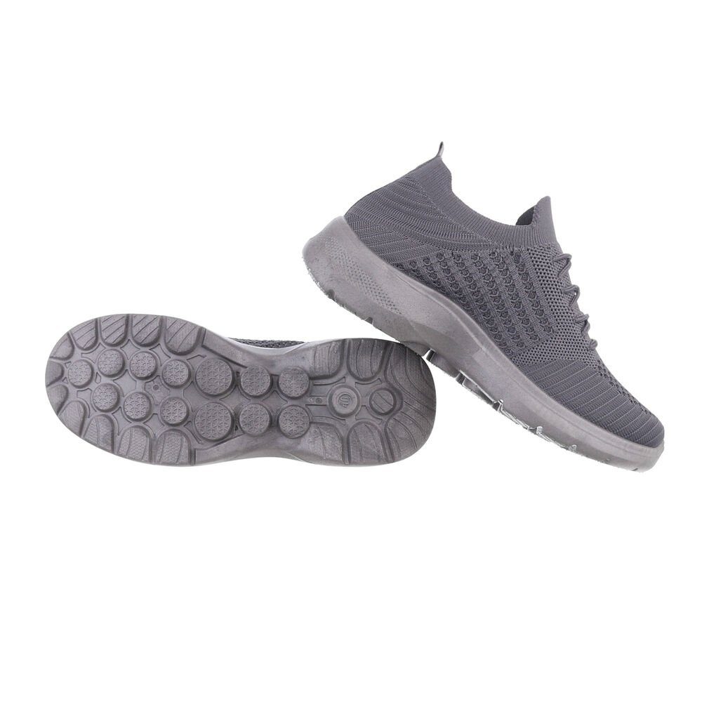 Coolwalk Herren Low-Top Freizeit Sneaker Flach Sneakers in Grau günstig online kaufen