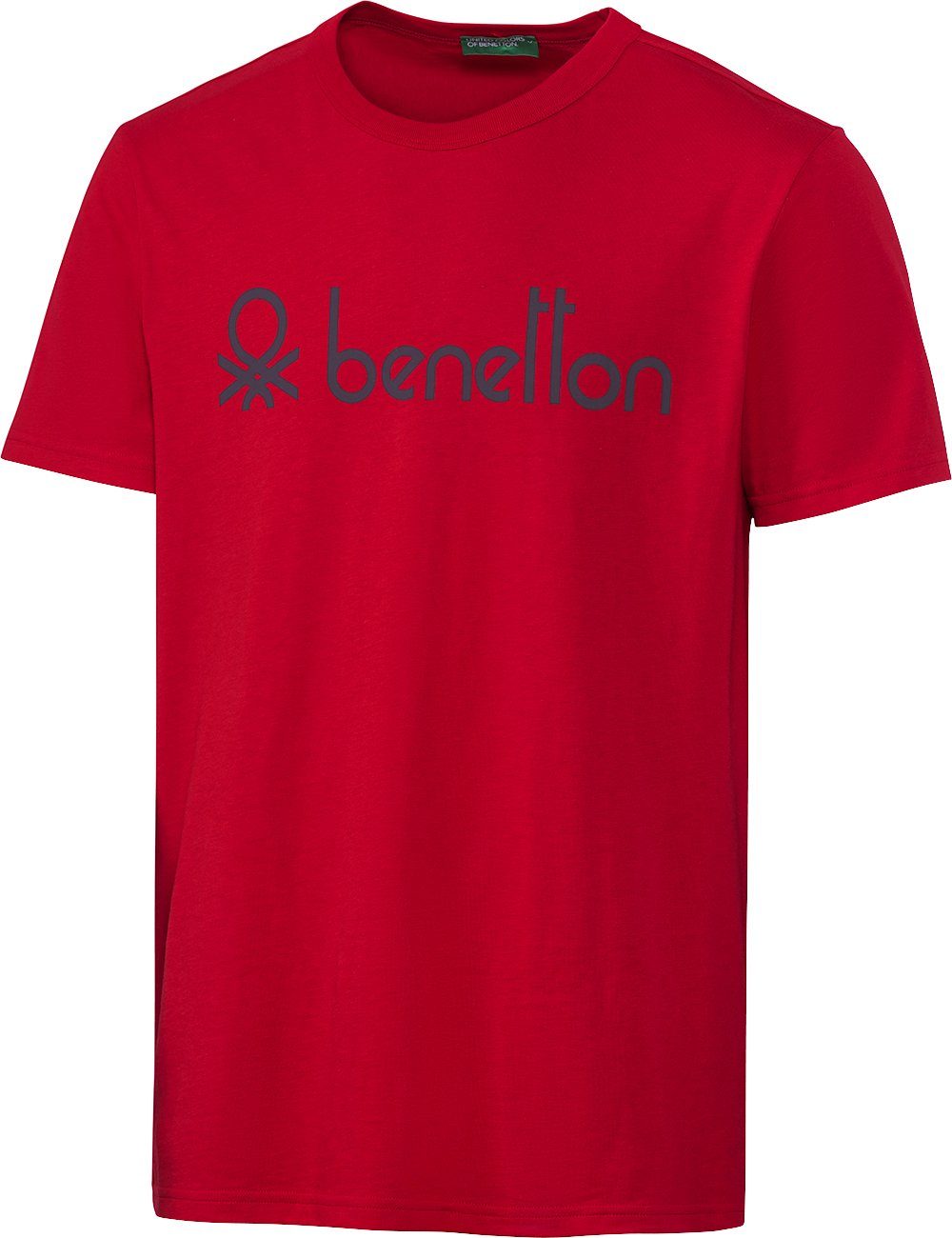 United Colors of Benetton T-Shirt aus Baumwolle rot