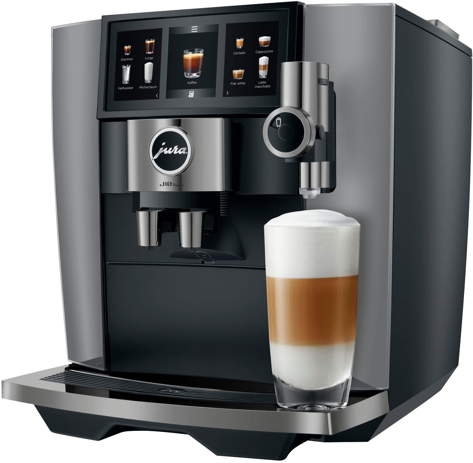 JURA Kaffeevollautomat 15706 J10 twin Diamond Onyx (EA)