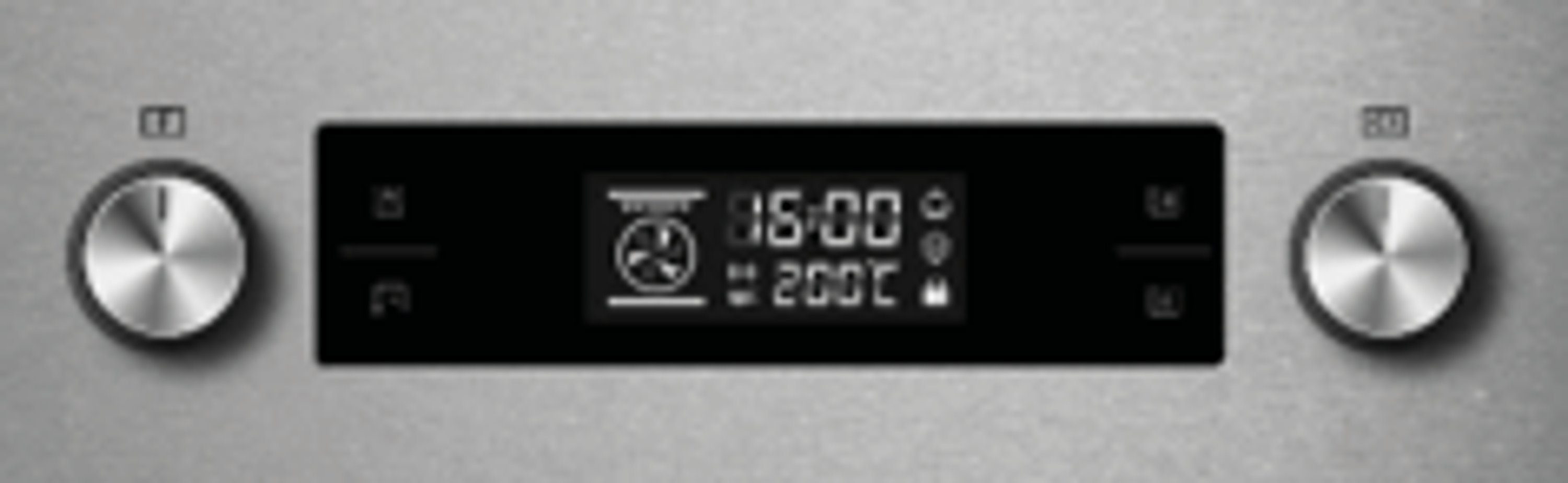 Midea Einbaubackofen 65P90E3IX, mit Teleskopauszug, 9 Programme