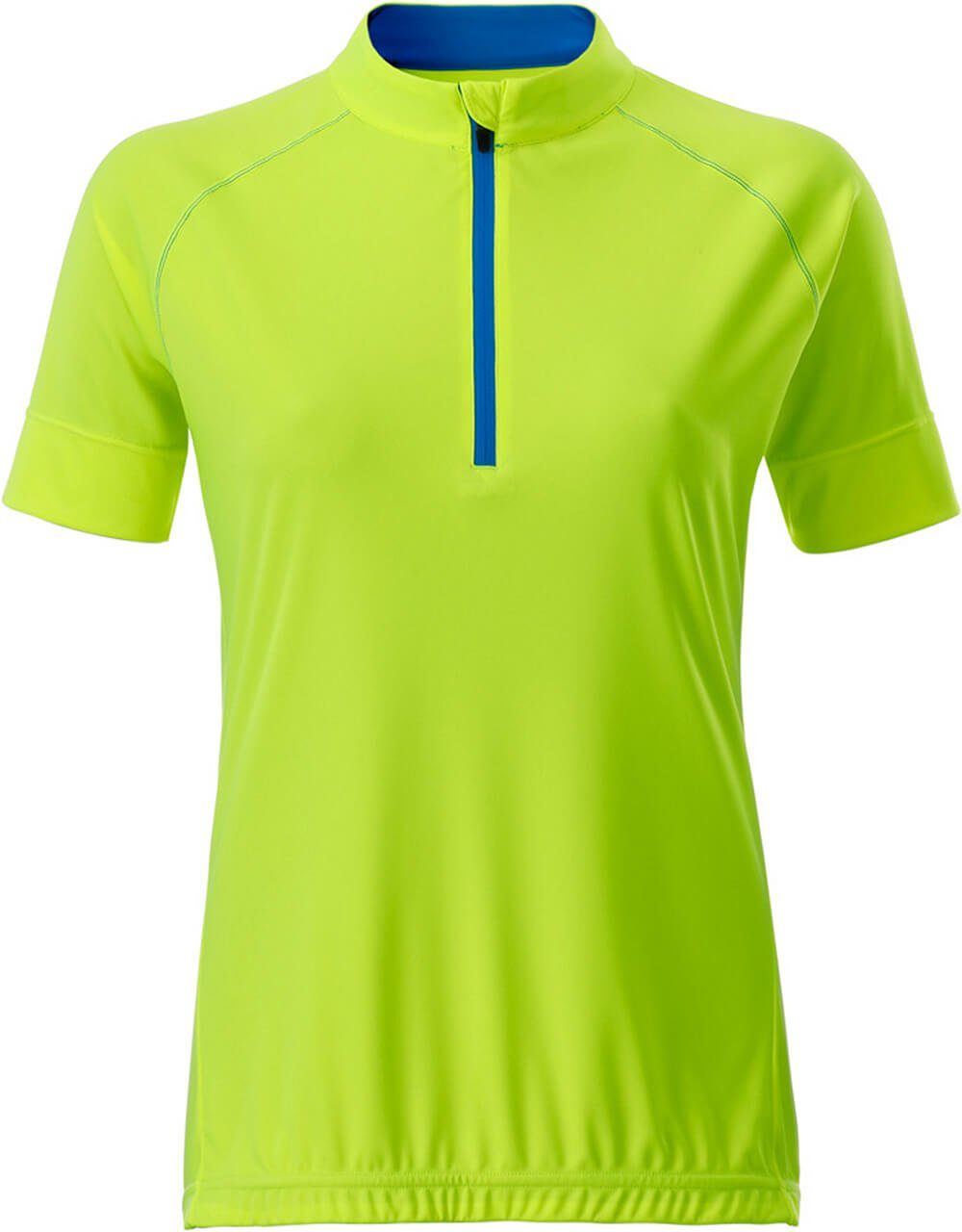 James & Nicholson Radtrikot James & Nicholson JN 513 Damen Radtrikot yellow