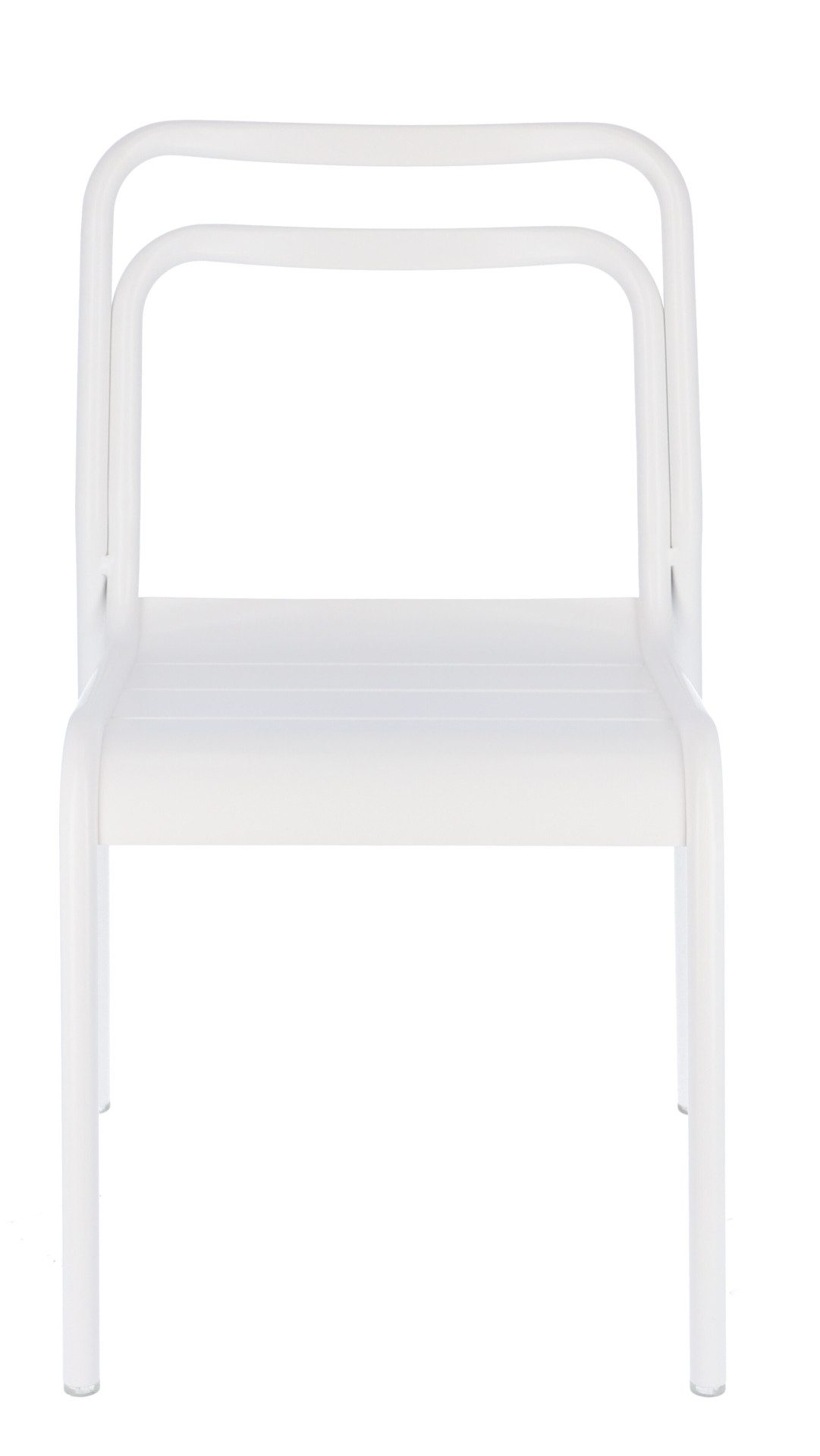 jankurtz Stuhl Live aus Aluminium, Weiß