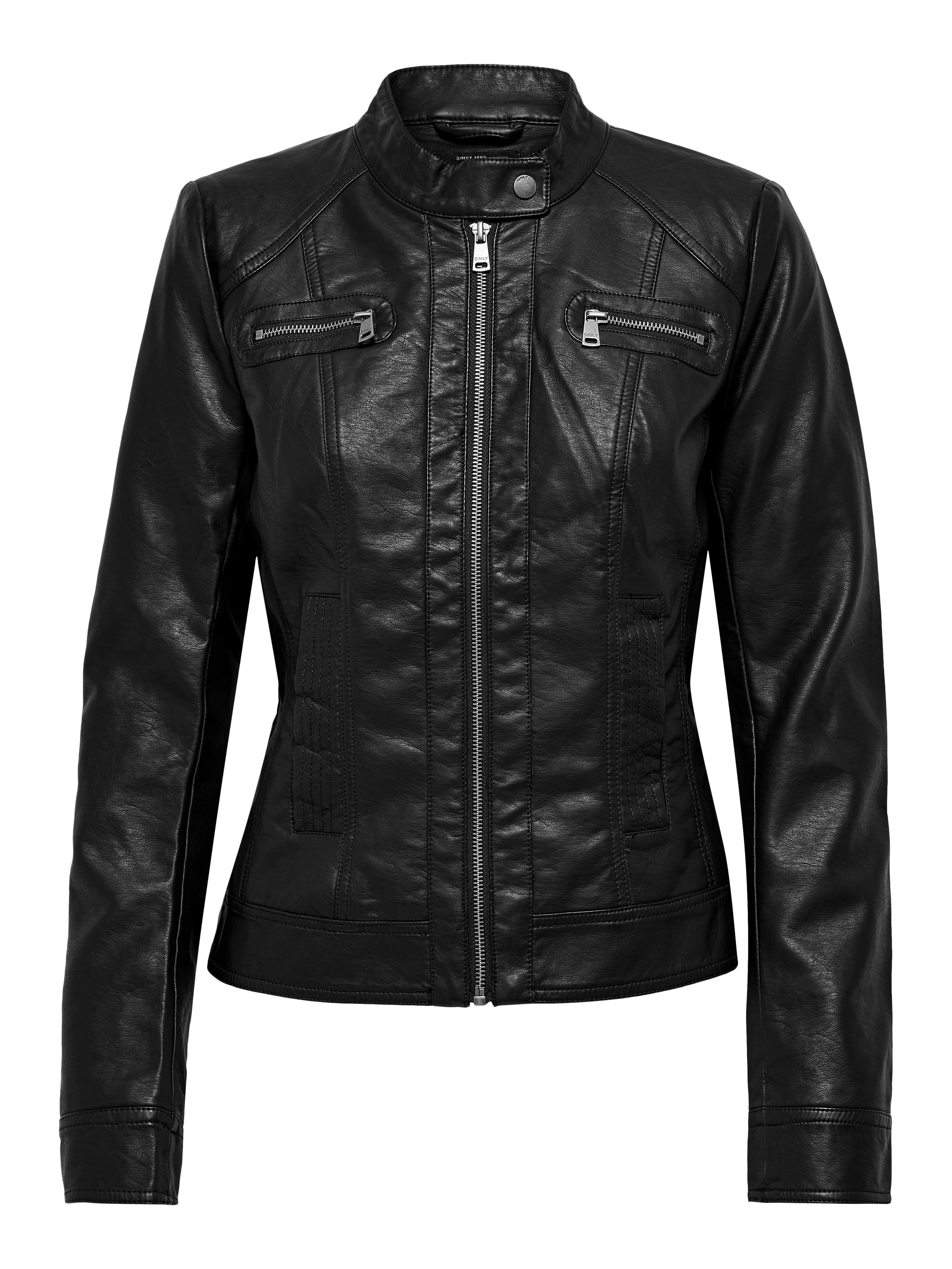 ONLY Lederjacke günstig online kaufen