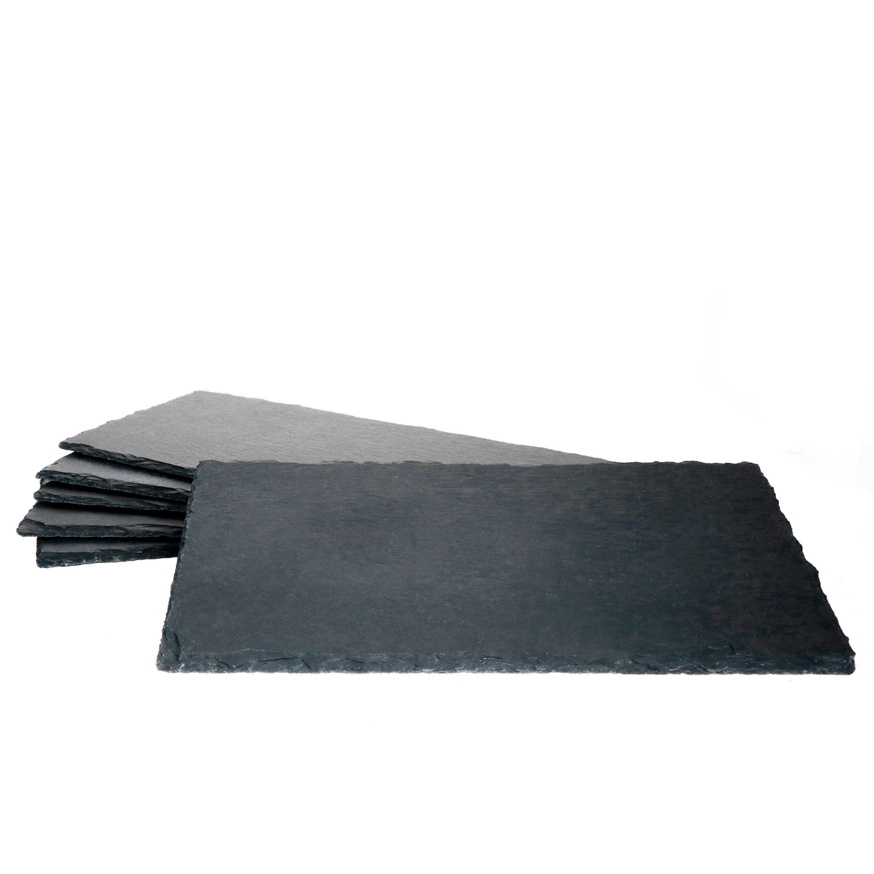 MamboCat Platzset 6er Set Schieferplatte 17x34 cm - 23464646