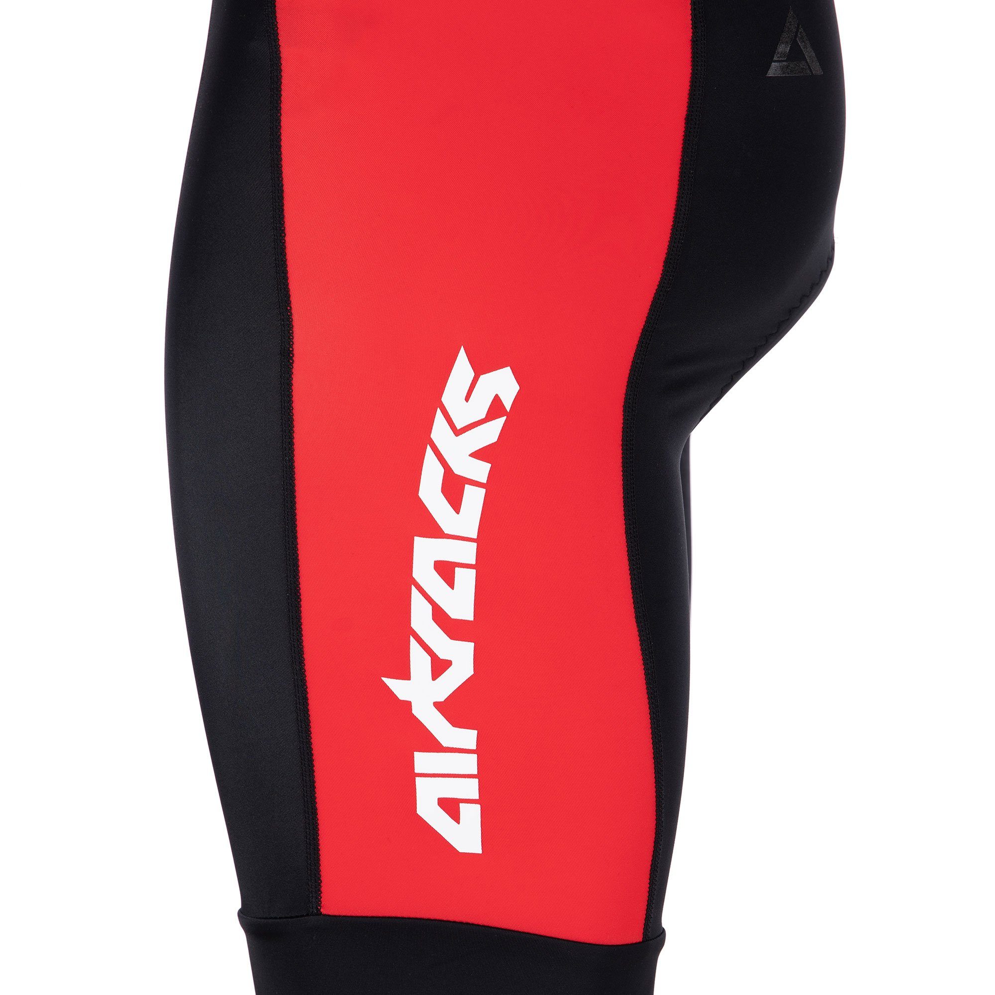 Airtracks Fahrradhose Herren Fahrradhose Kurz Pro Line (Radhose mit 3D AIR FLOW Polster & Quick Dry Funktion) » S M L XL XXL XXXL «