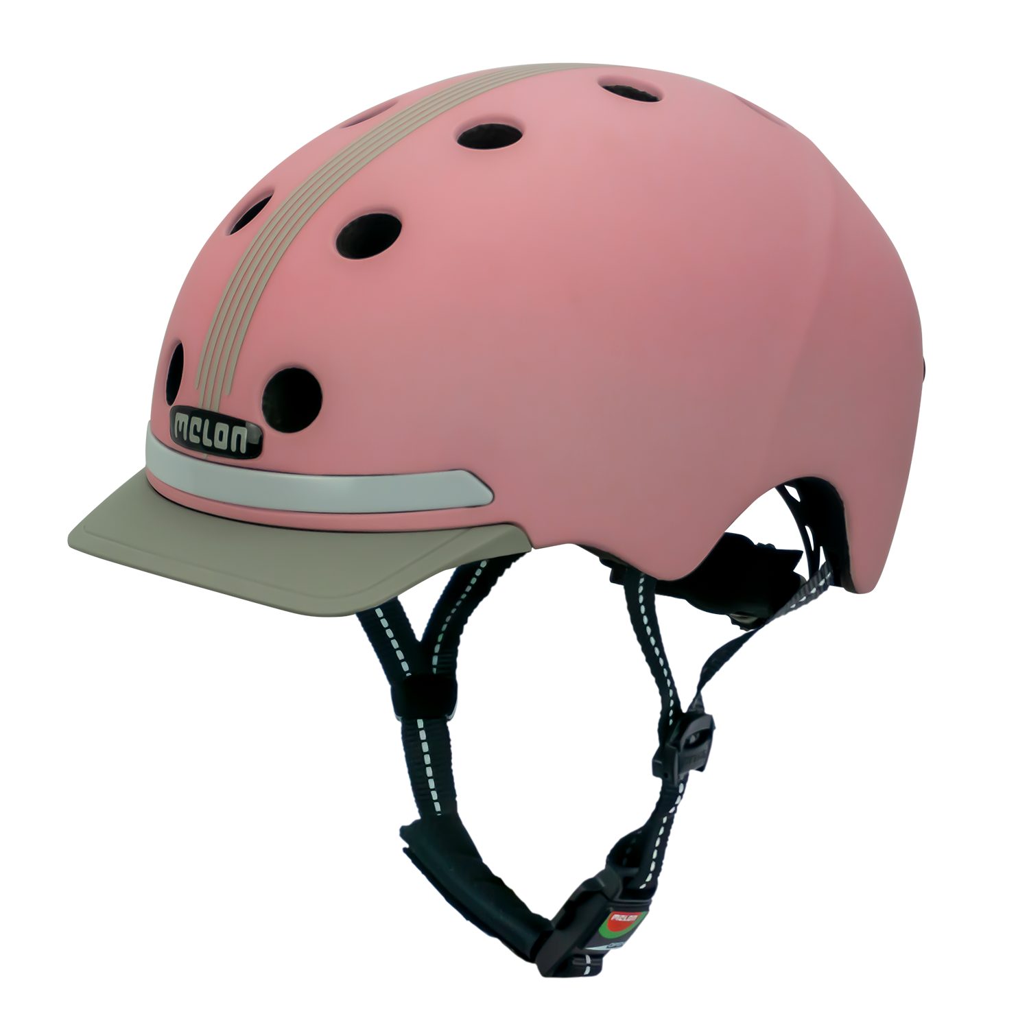 Melon Fahrradhelm E-Series Lotus mit Vorder- und Rücklicht, super leicht, Magnetverschluss, größenverstellbar, mehr als 50 Designs