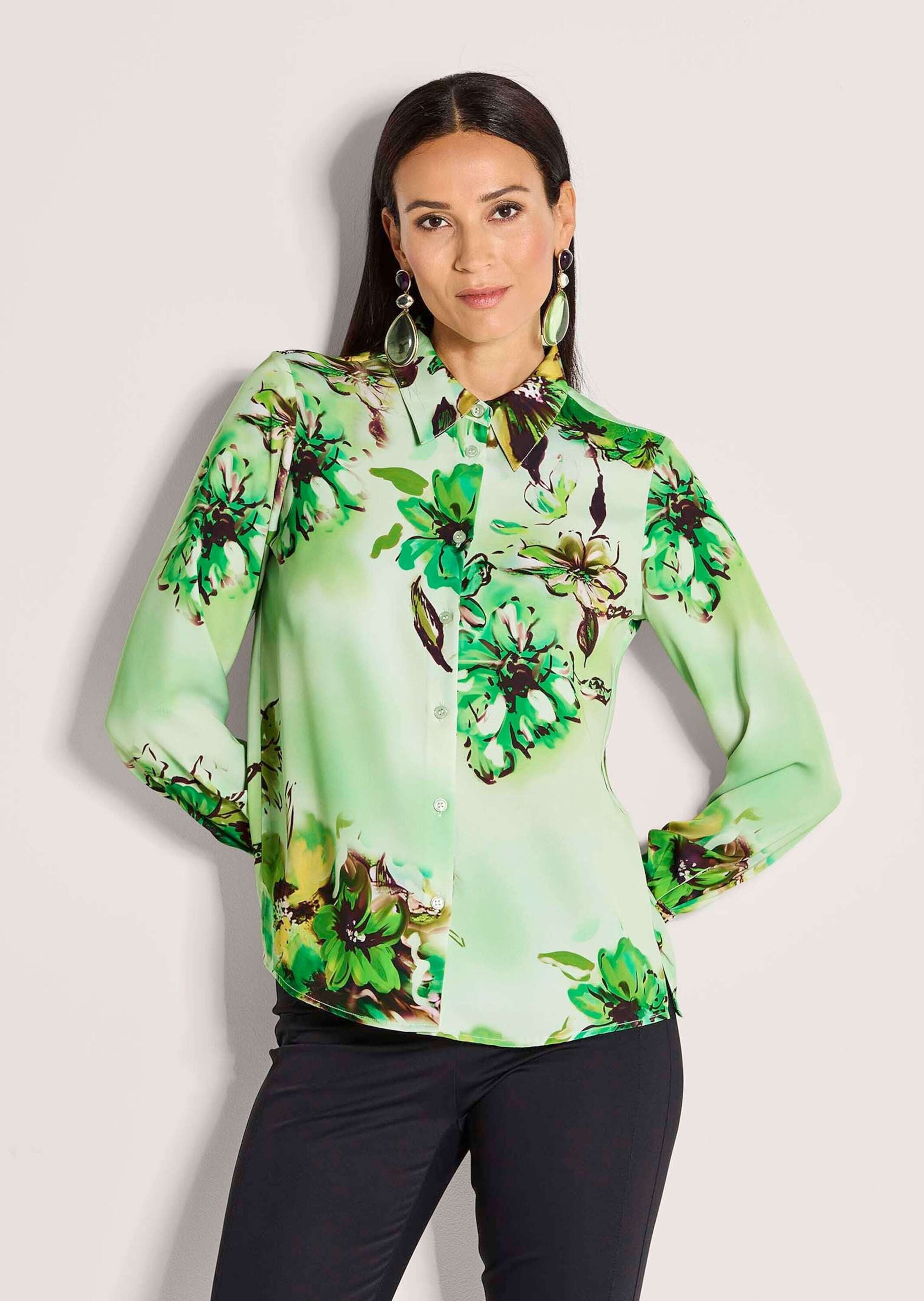 Langarmbluse Bluse