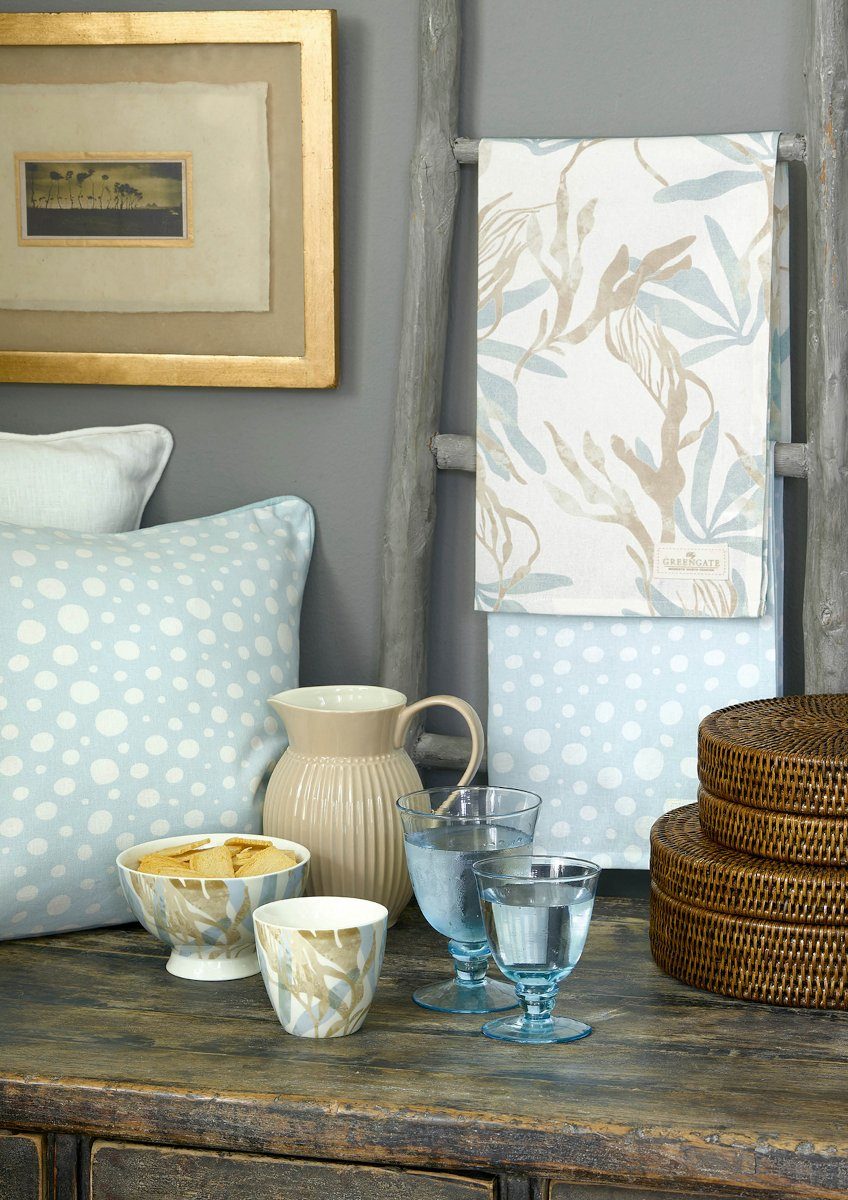 Greengate Geschirrtuch Neva Geschirrtuch pale blue günstig online kaufen