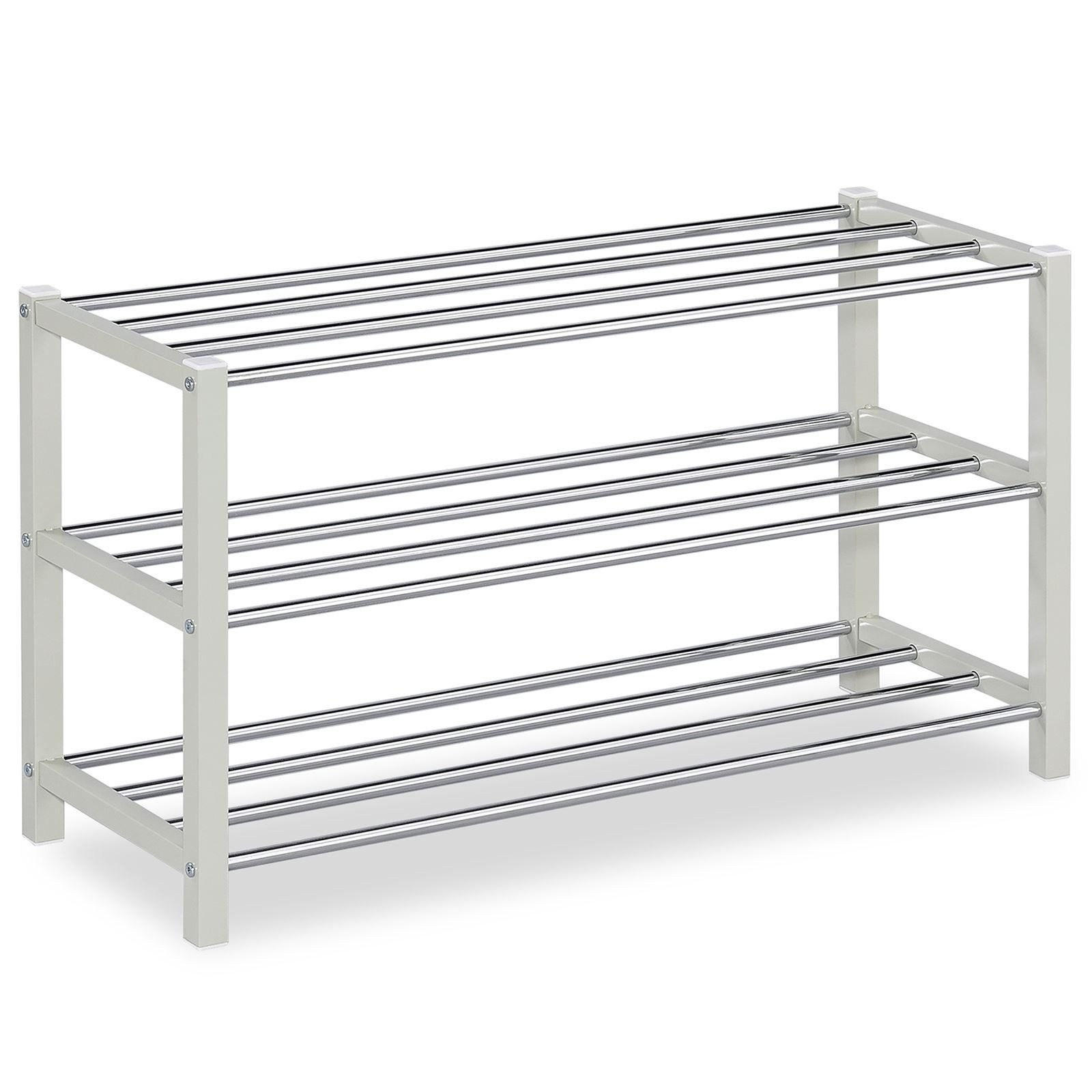 IDIMEX Schuhregal DUBLIN, Schuhständer mit 3 Ablagen, 80cm breit Schuhaufbe günstig online kaufen