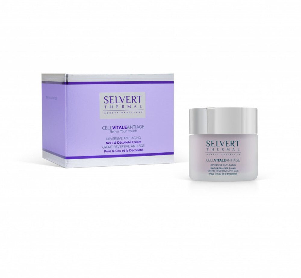 Selvert Thermal Anti-Aging-Creme Reversive Anti-Aging-Creme Für Hals Und Dekolleté, mit 50 ml Inhalt