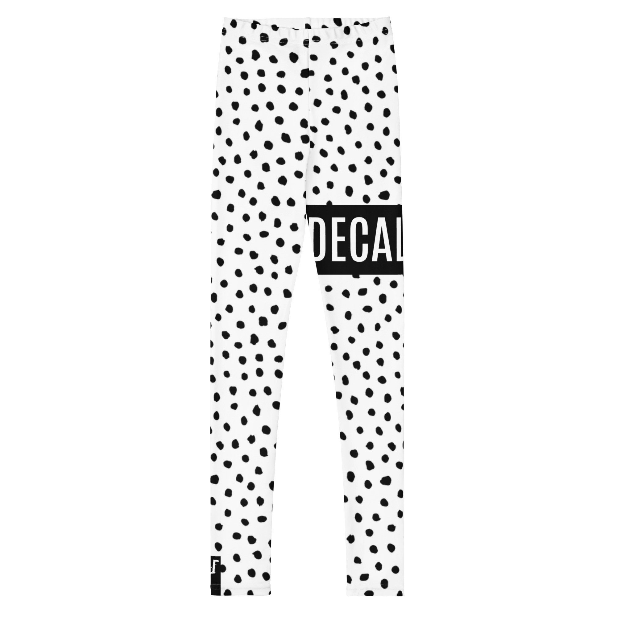 DECALVIBES Leggings Mädchen Leggings für Kinder & Jugendliche Urban Side Dalmatiner 4-Wege-Stretch, weiches Material, formstabil, komfortabler Sitz