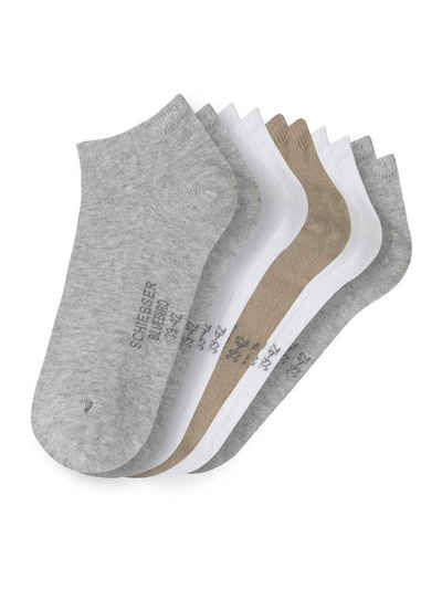 Schiesser Sneakersocken Herrensneaker (5-Paar) Sneaker-socken füsslinge füßlinge