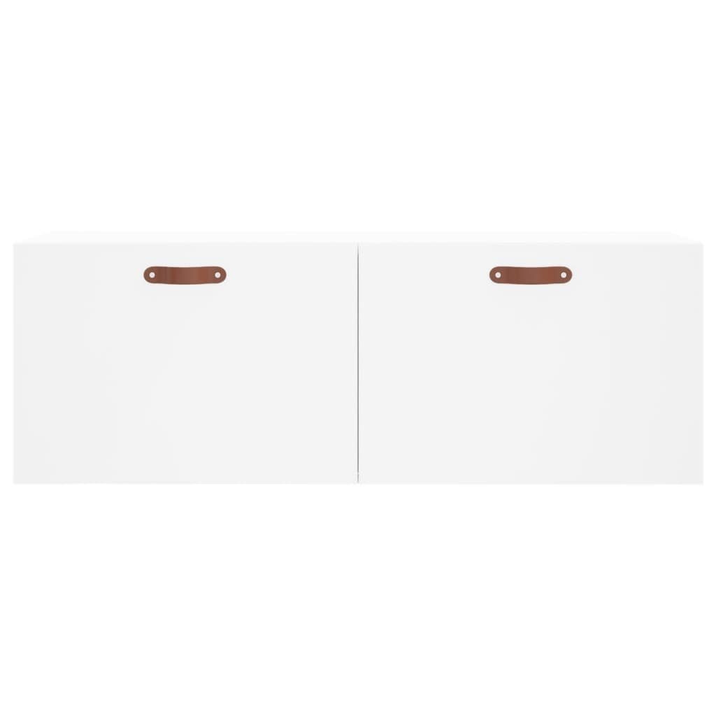 vidaXL Hängeschrank Wandschrank Weiß 100x36,5x35 cm Holzwerkstoff (1-St)
