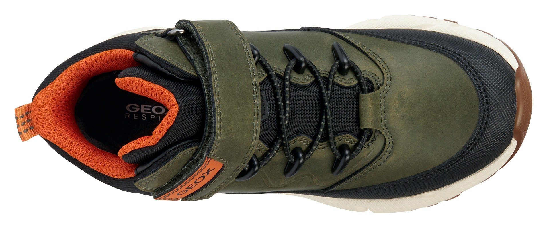 Geox J FLEXYPER PLUS BOY ABX Winterboots Sneaker mit Geox Spezial Membrane, Größenschablone zum Download