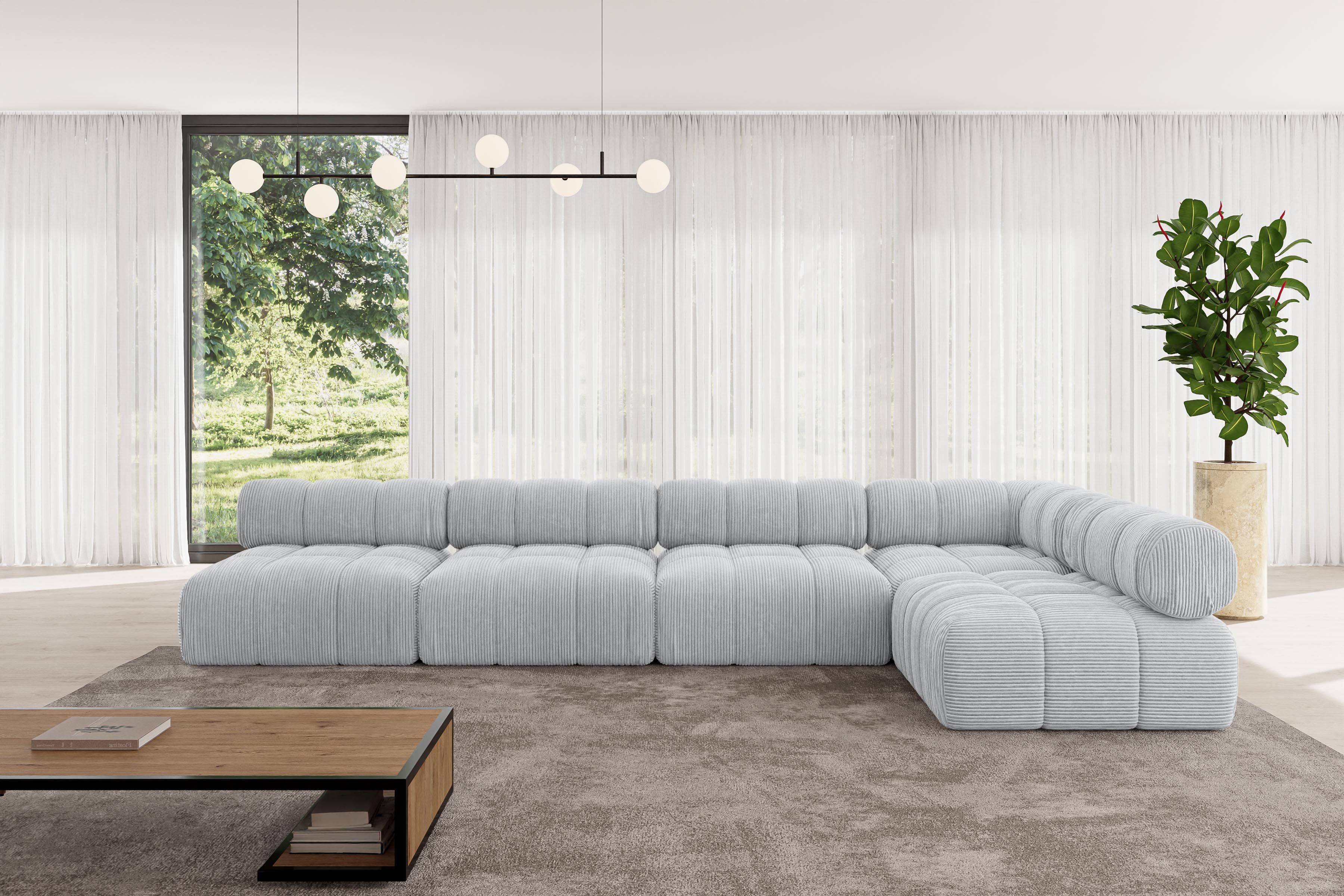 ALTDECOR Ecksofa Samaro-L3, Sofa Praktische Bequeme günstig online kaufen