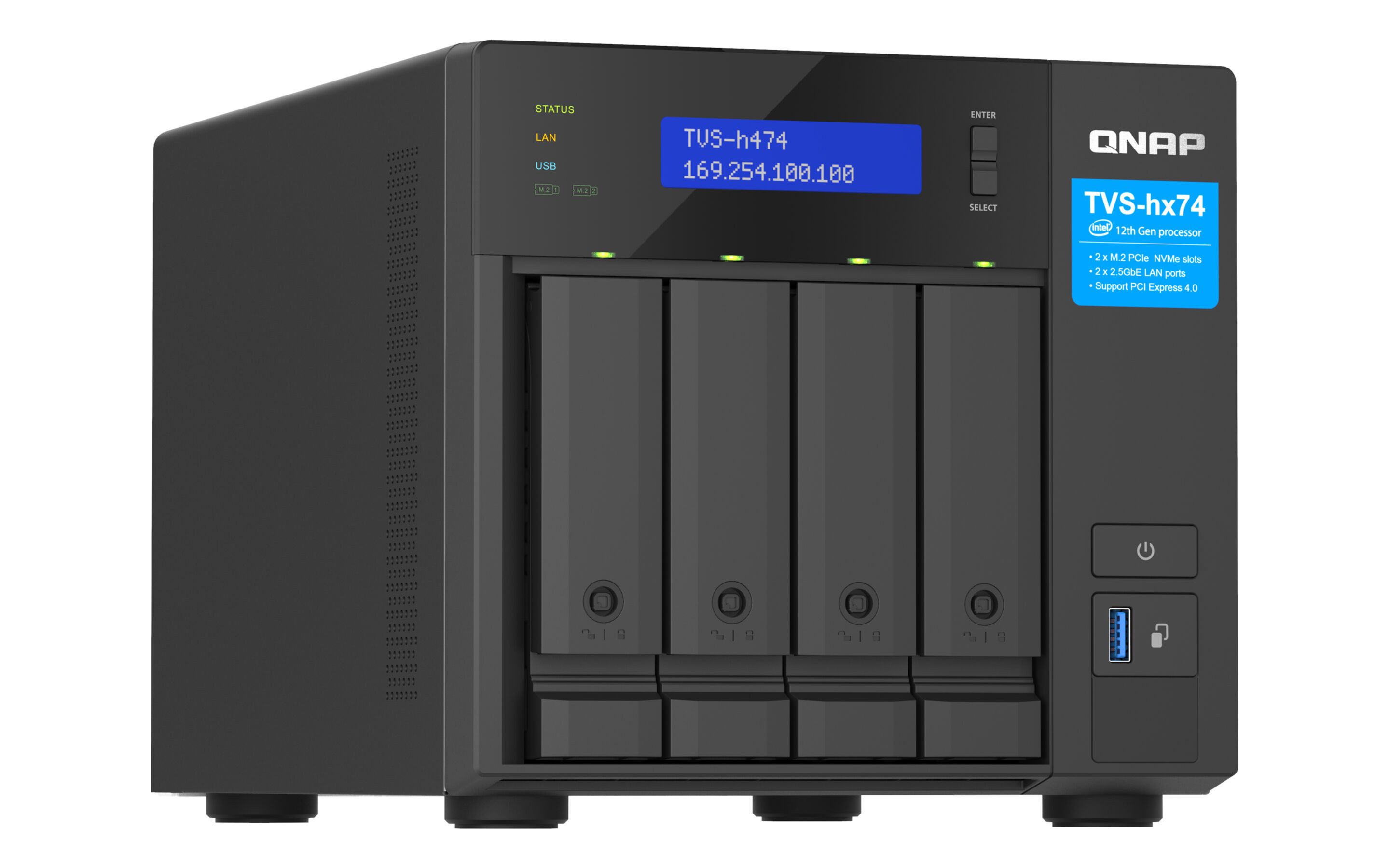 QNAP TVS-H474 NAS-Server