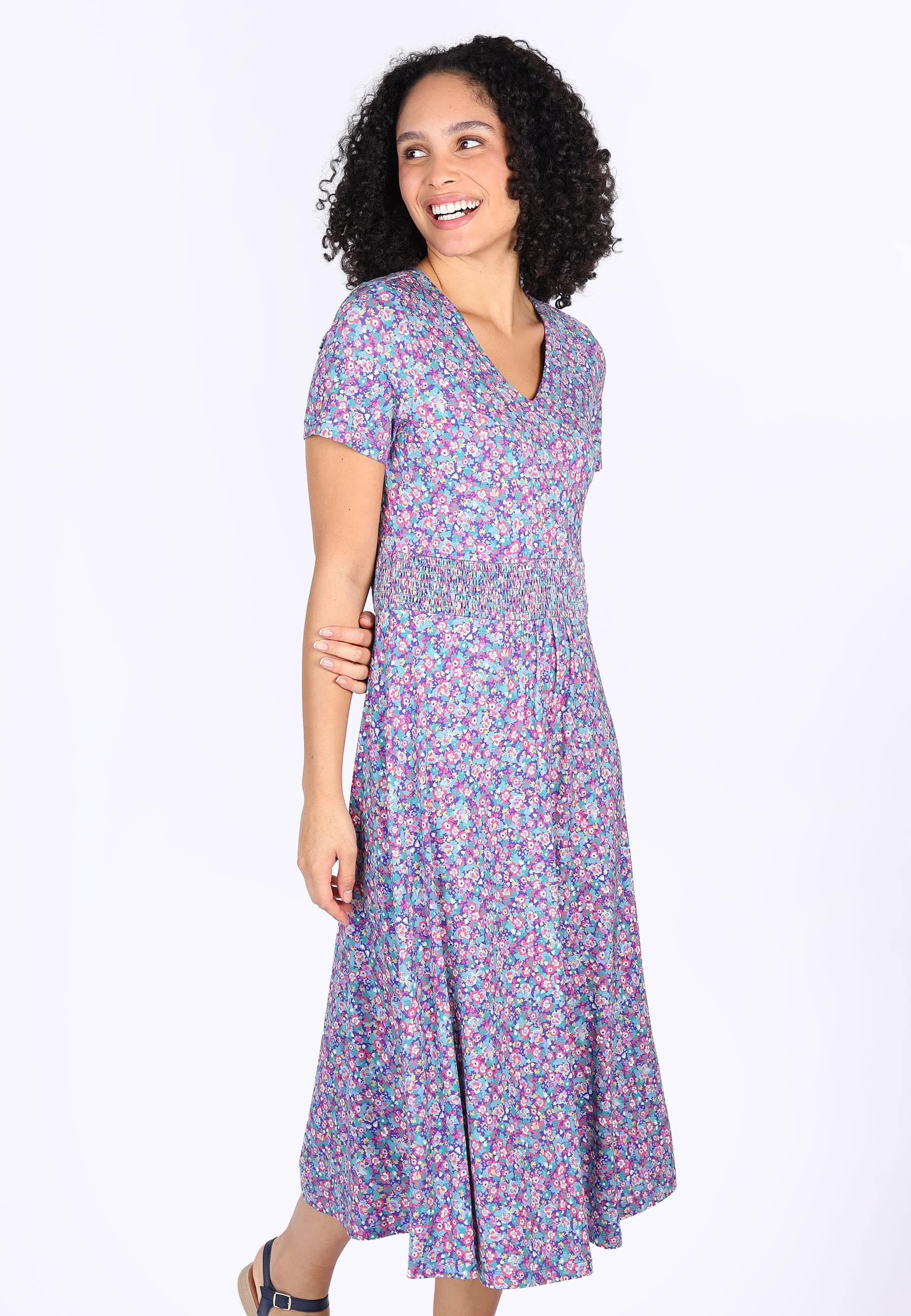 Lykka du Nord Sommerkleid Sylvetta fleuri