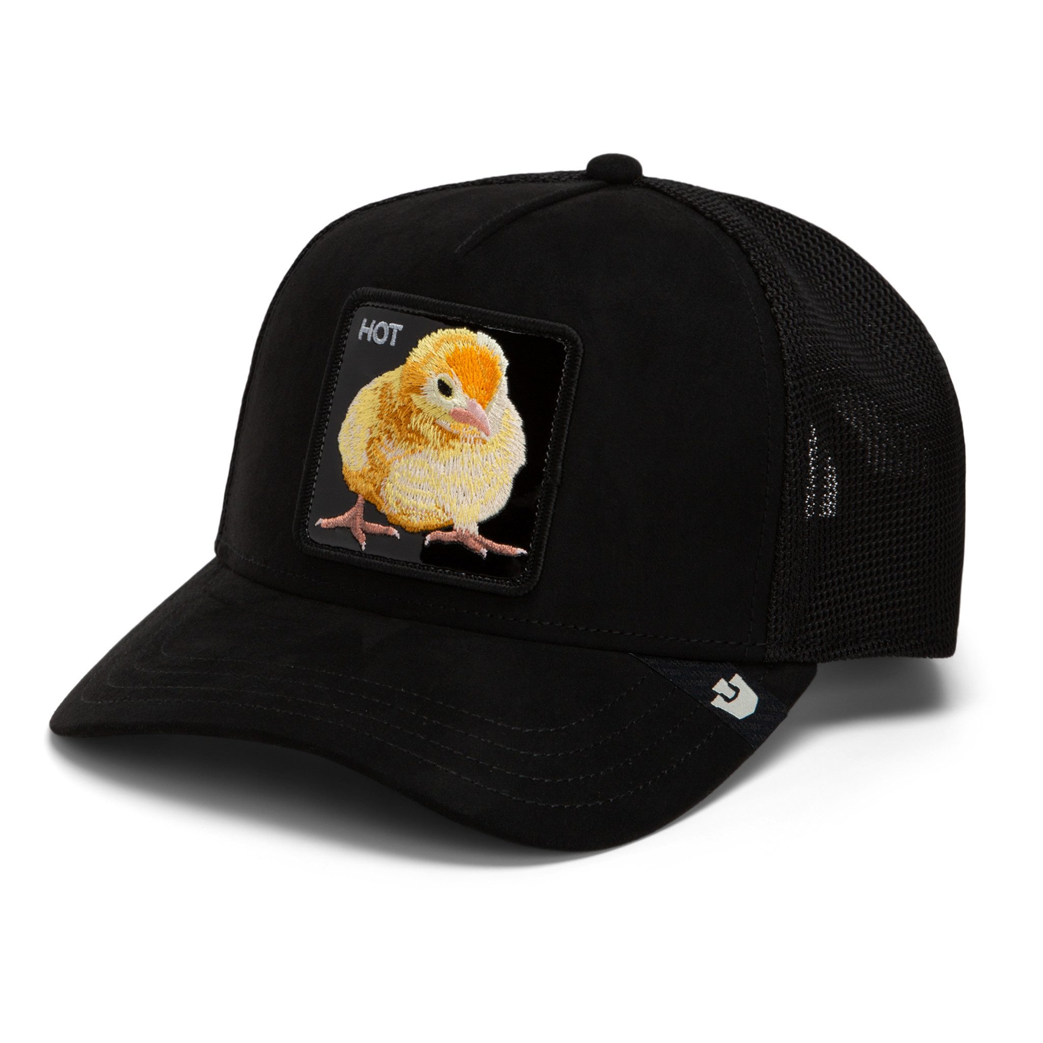 GOORIN Bros. Trucker Cap Goorin Bros. OG Trucker Cap Core Mesh Black Out Chick Void (Basecap, Basecap, Meshcap, Trucker Kappe)