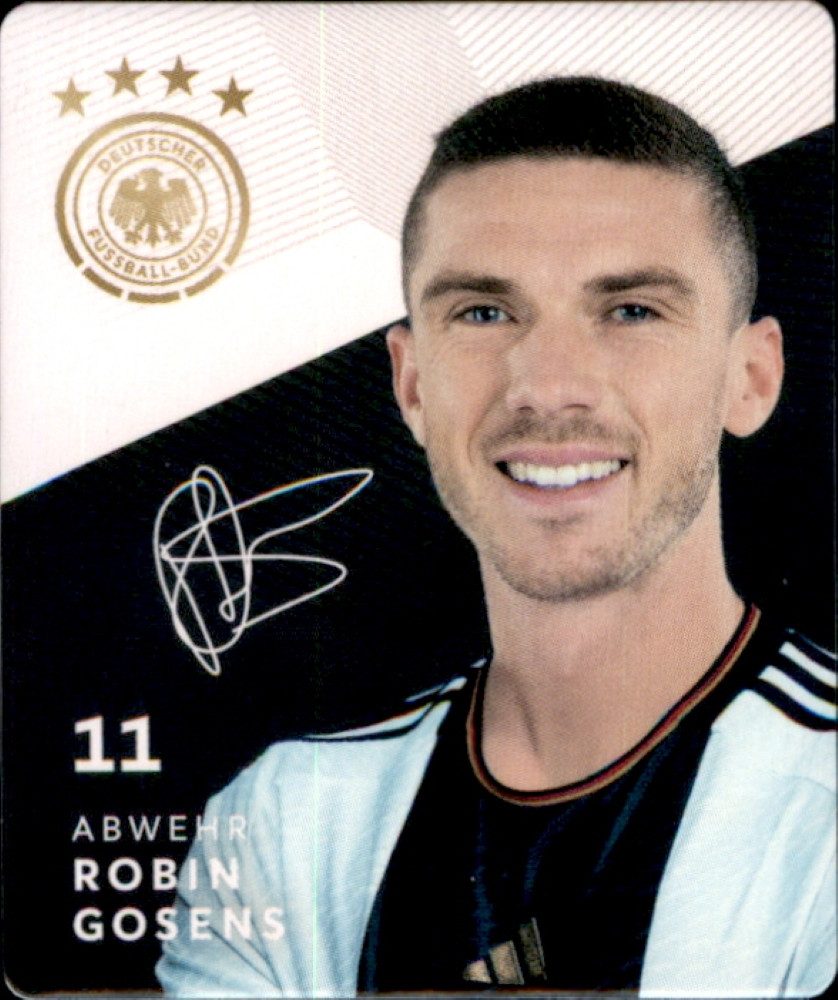 REWE Sammelkarte Karte 11 - Robin Gosens - WM 2022 REWE