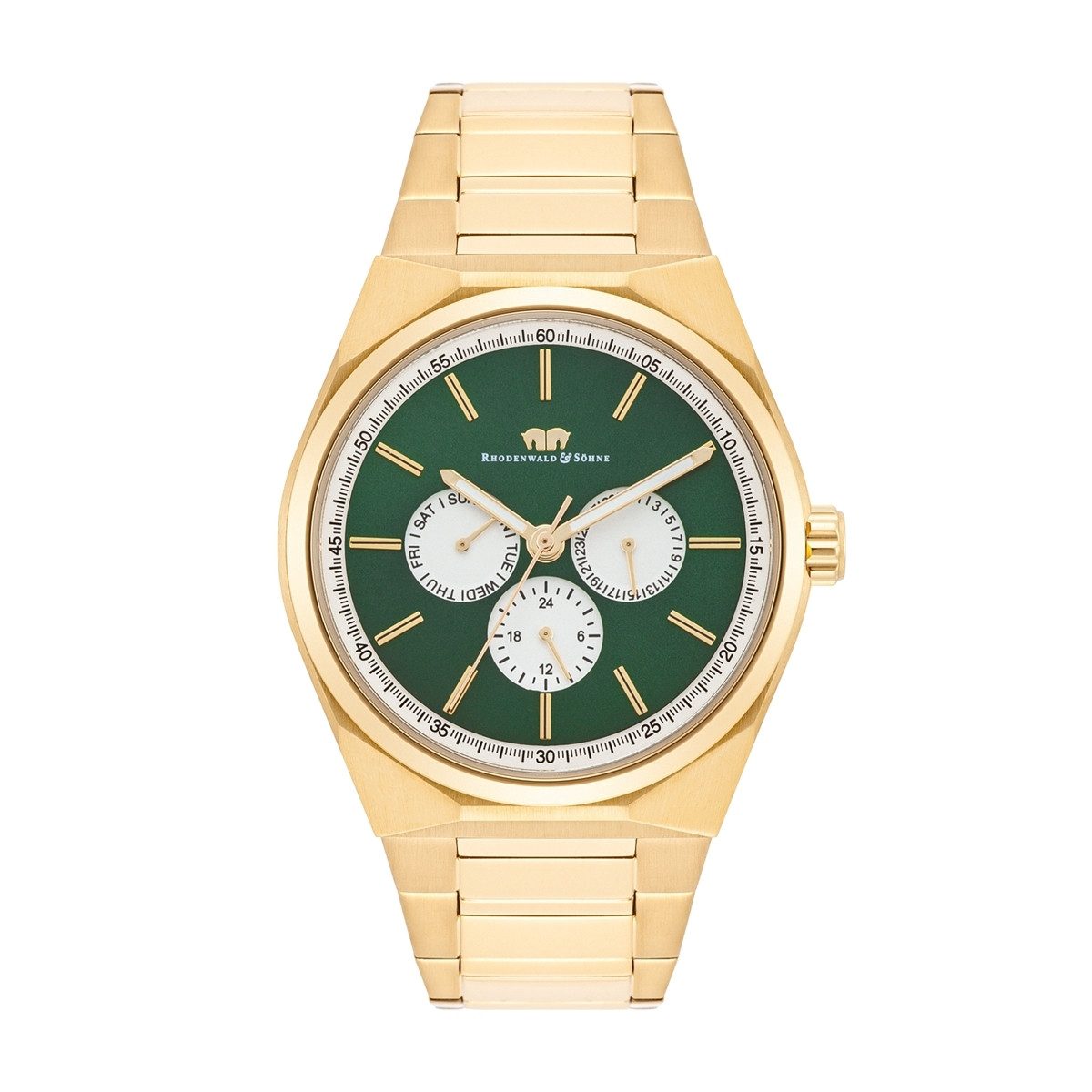 Multifunktionsuhr Cooledge gelbgold