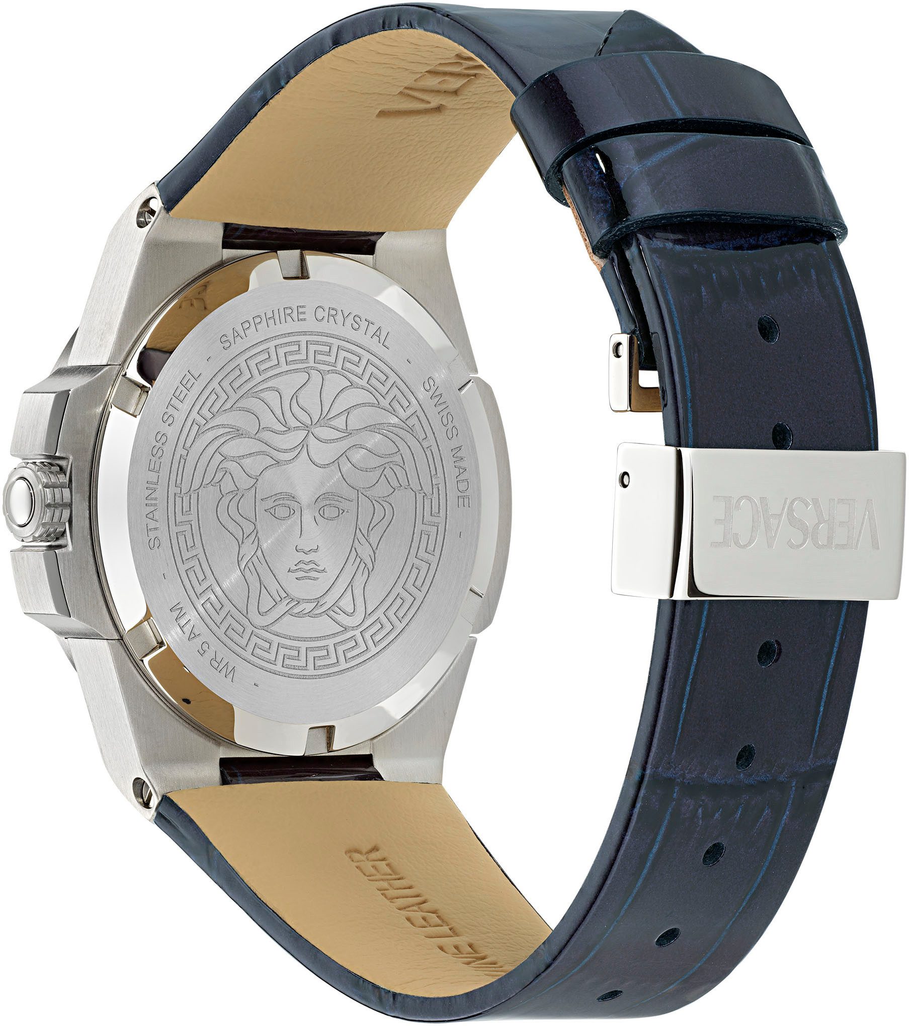 Versace Quarzuhr HERA VE8D00124, Armbanduhr, Damenuhr, Saphirglas, Swiss Made, analog