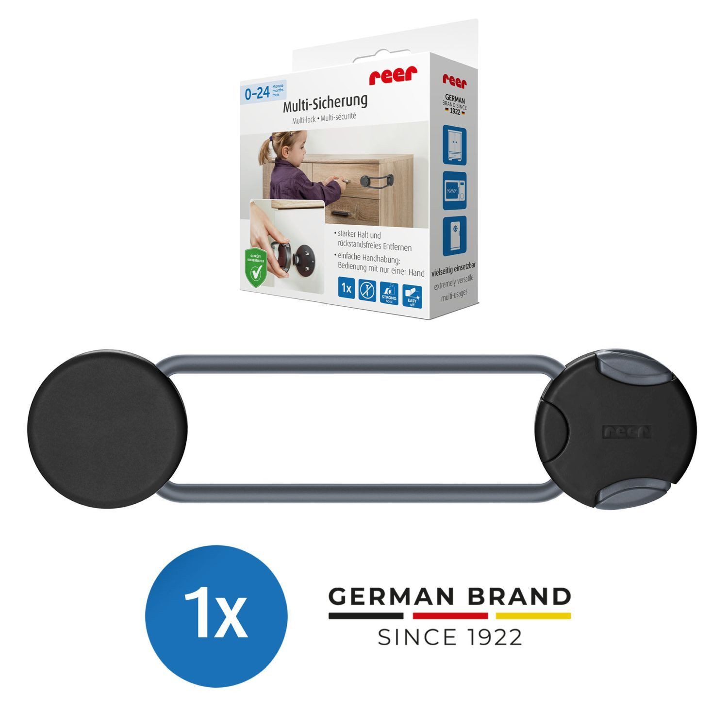 Reer Kindersicherung Anthrazit