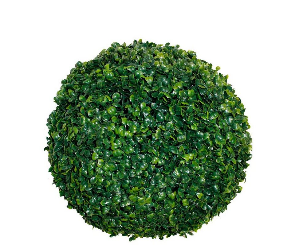 Spetebo, Kunstpflanze Höhe 20 cm, witterungsbeständig Kunstpflanze Buchsbaumkugel Buchsbaum, Deko