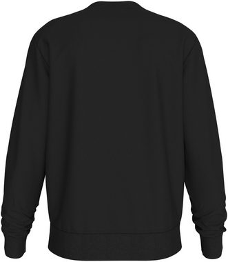 Calvin Klein Jeans Sweatshirt OUTLINE MONOLOGO CREW NECK mit Markenlabel