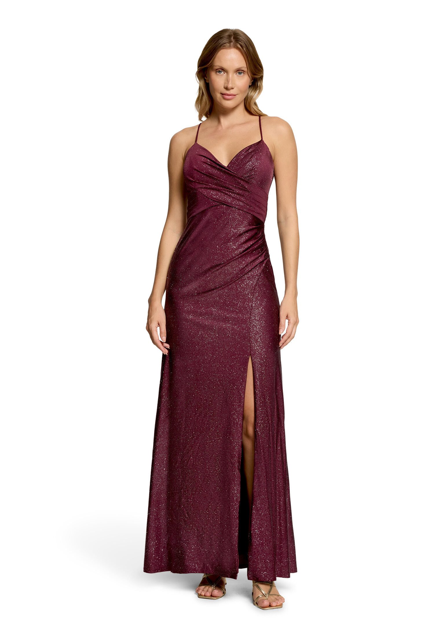 Vera Mont Abendkleid Damen im Glitzer-Look