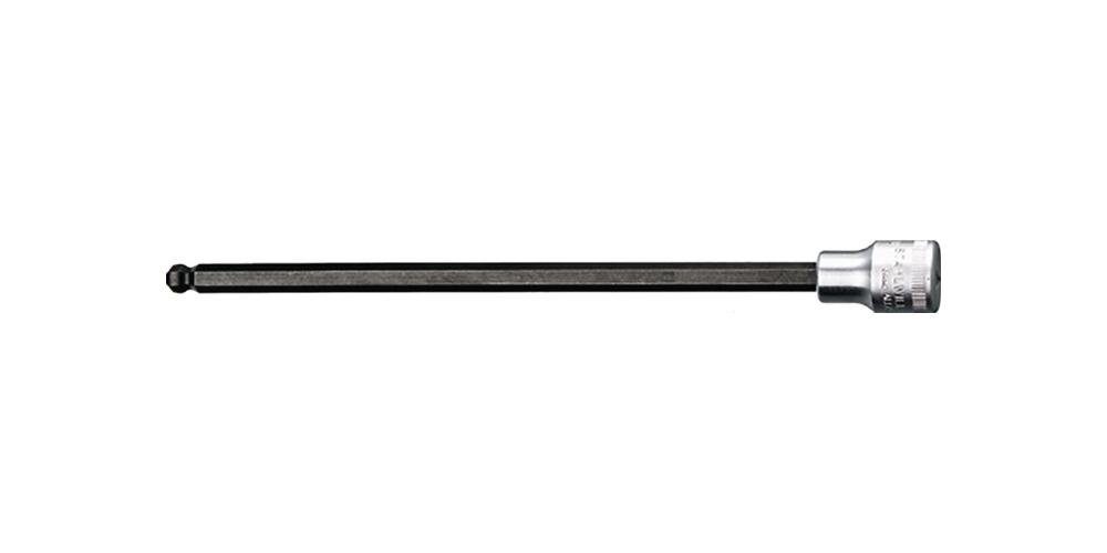 Stahlwille Steckschlüssel Steckschlüsseleinsatz 1054 KK 1/2 ″ Innen-6-kant Schlüsselweite 8 mm Länge 238 mm