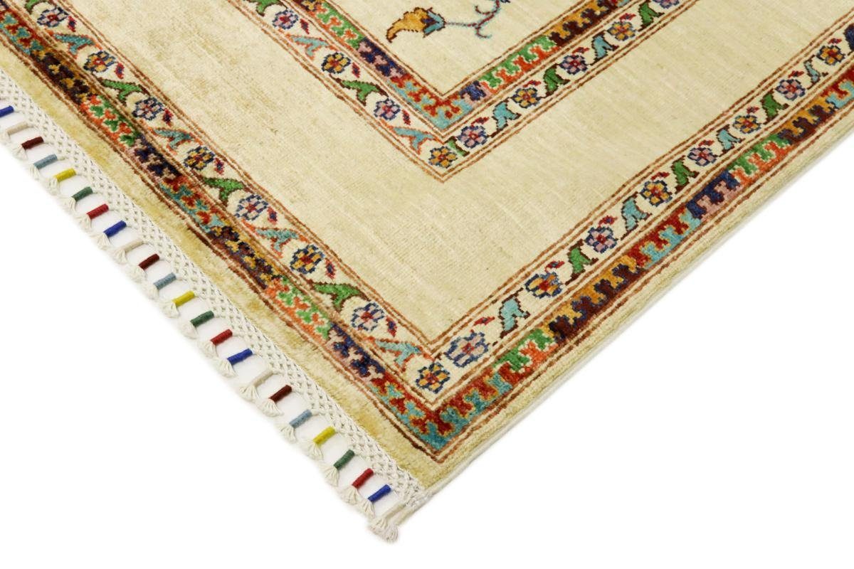 Orientteppich Afghan Orientteppich, rechteckig, 201x299 Soltani Höhe: mm Trading, Handgeknüpfter 5 Nain