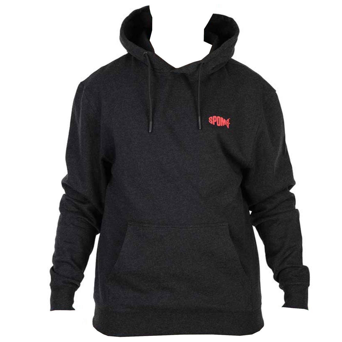 Spomb Kapuzenpullover Spomb Black Marl Hoodie Pullover - Angelpullover