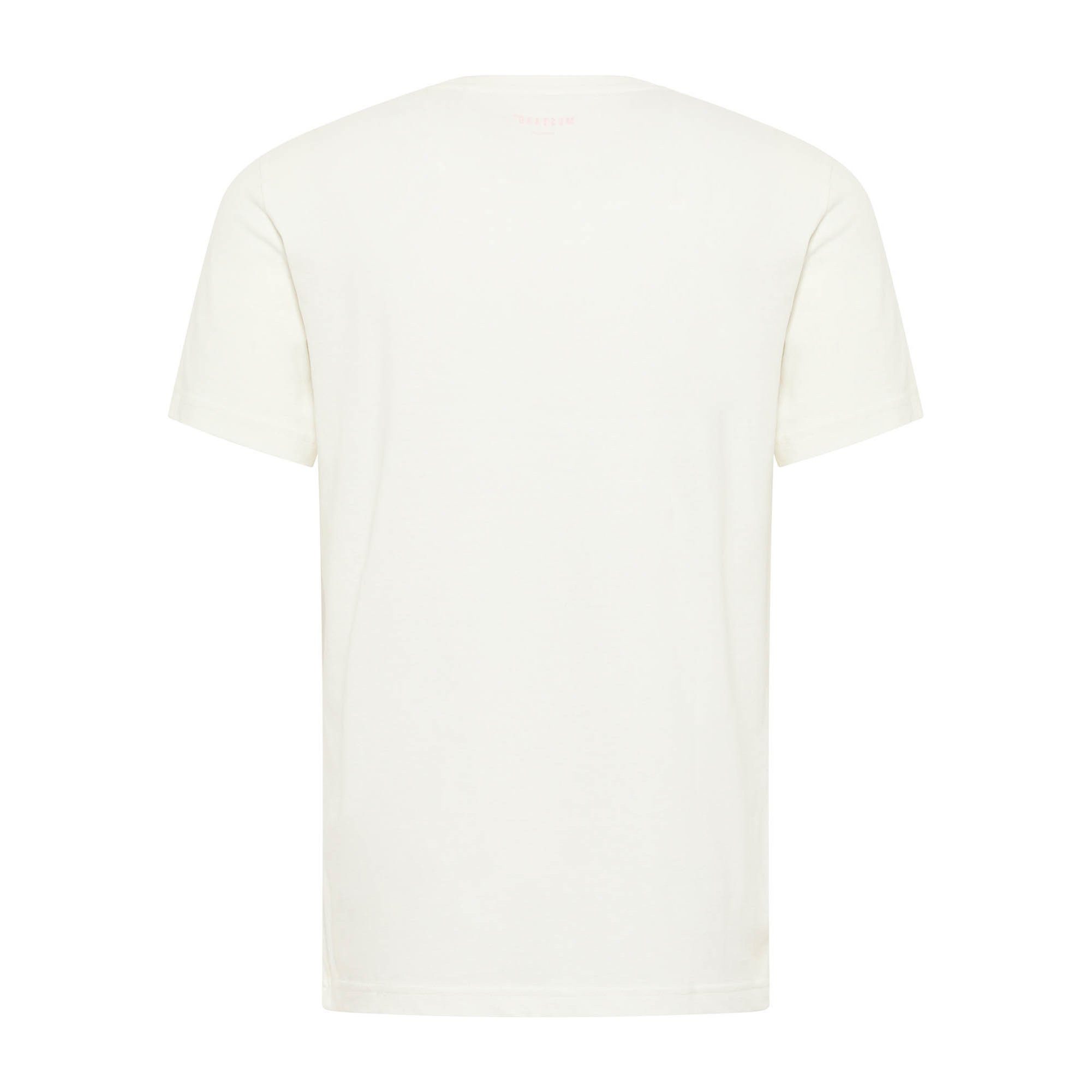 MUSTANG T-Shirt Herren T-Shirt 3er Pack Baumwolle Style Austin 3P (Packung, 3er Pack)