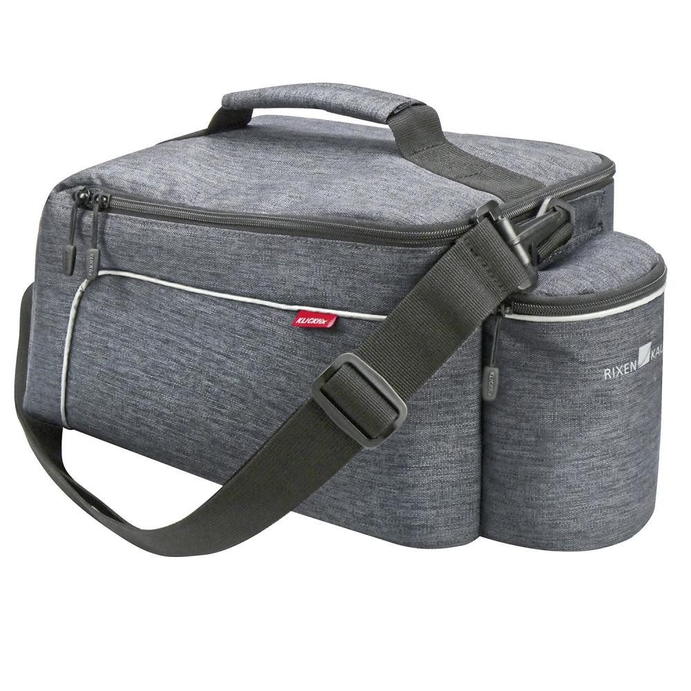 KlickFix Fahrradtasche KLICKfix Gepäckträgertasche Rackpack Light grau Größe 37x19x18cm 8l