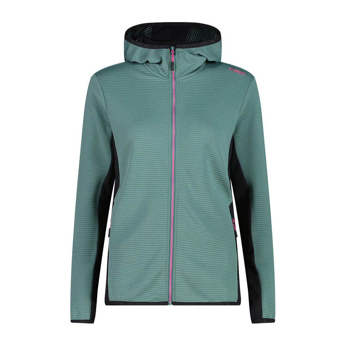 CMP Fleecejacke Woman Jacket FIX Hood Vielseitige Damenjacke für Outdooraktivitäten mit optimaler