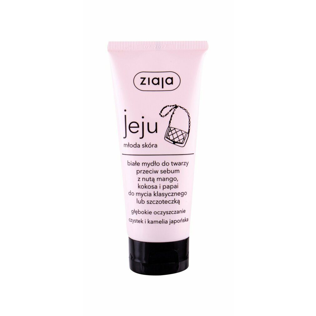 Ziaja Gesichtsmaske Jeju White Face Soap 75ml