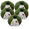 10 x ALIZE COTTON GOLD HOBBY NEW 35 GREEN