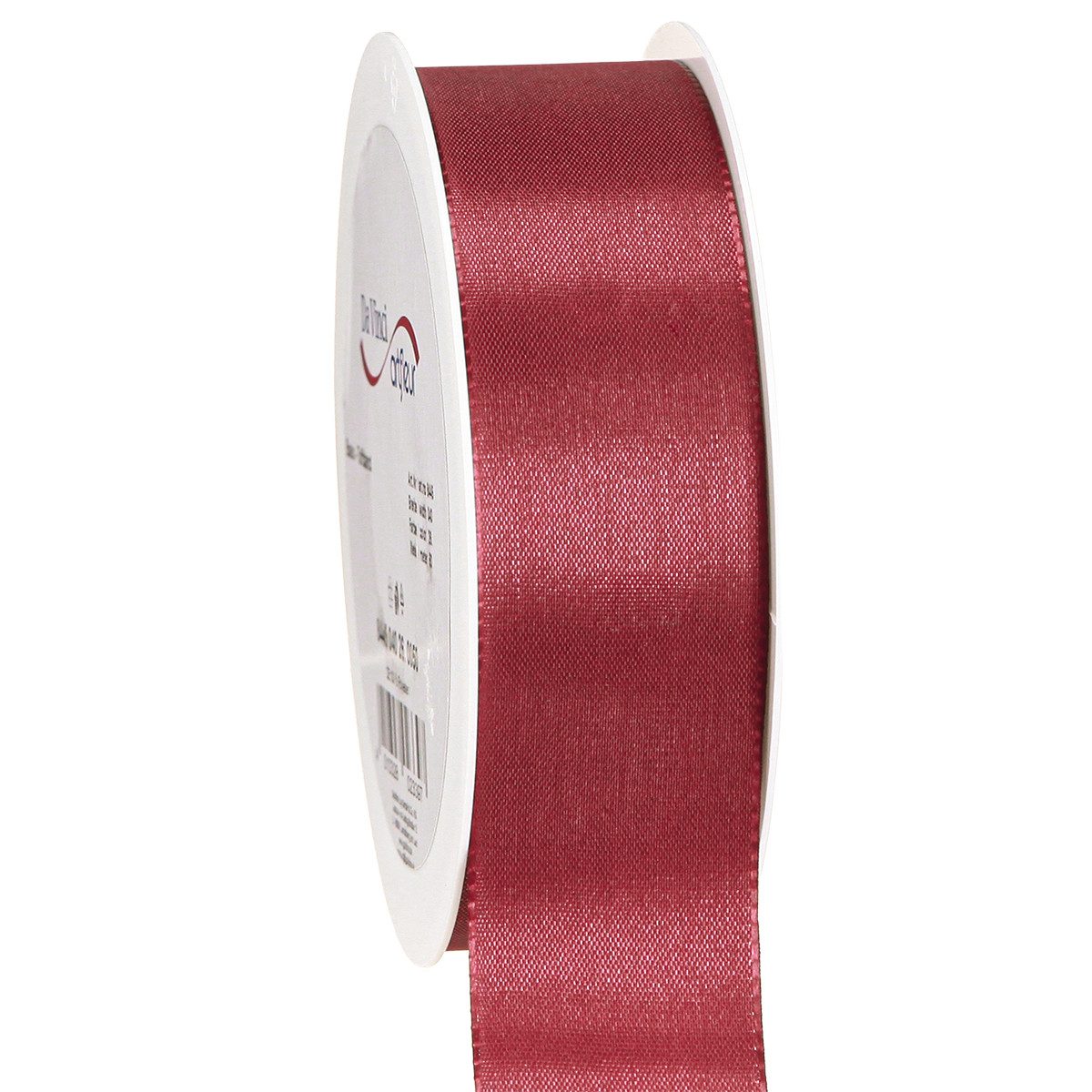 Dekoband Geschenk- und Dekorationsband Taft Weinrot 40mm x 50m