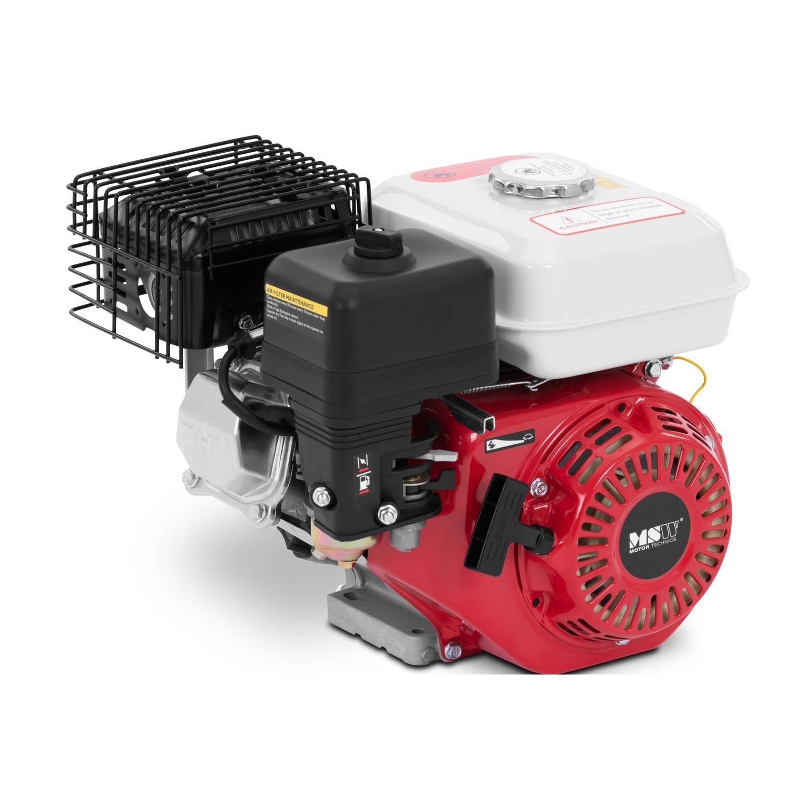 MSW Stromerzeuger 4-Takt-Motor Benzinmotor Kartmotor Standmotor Stationärmotor 6,5 PS