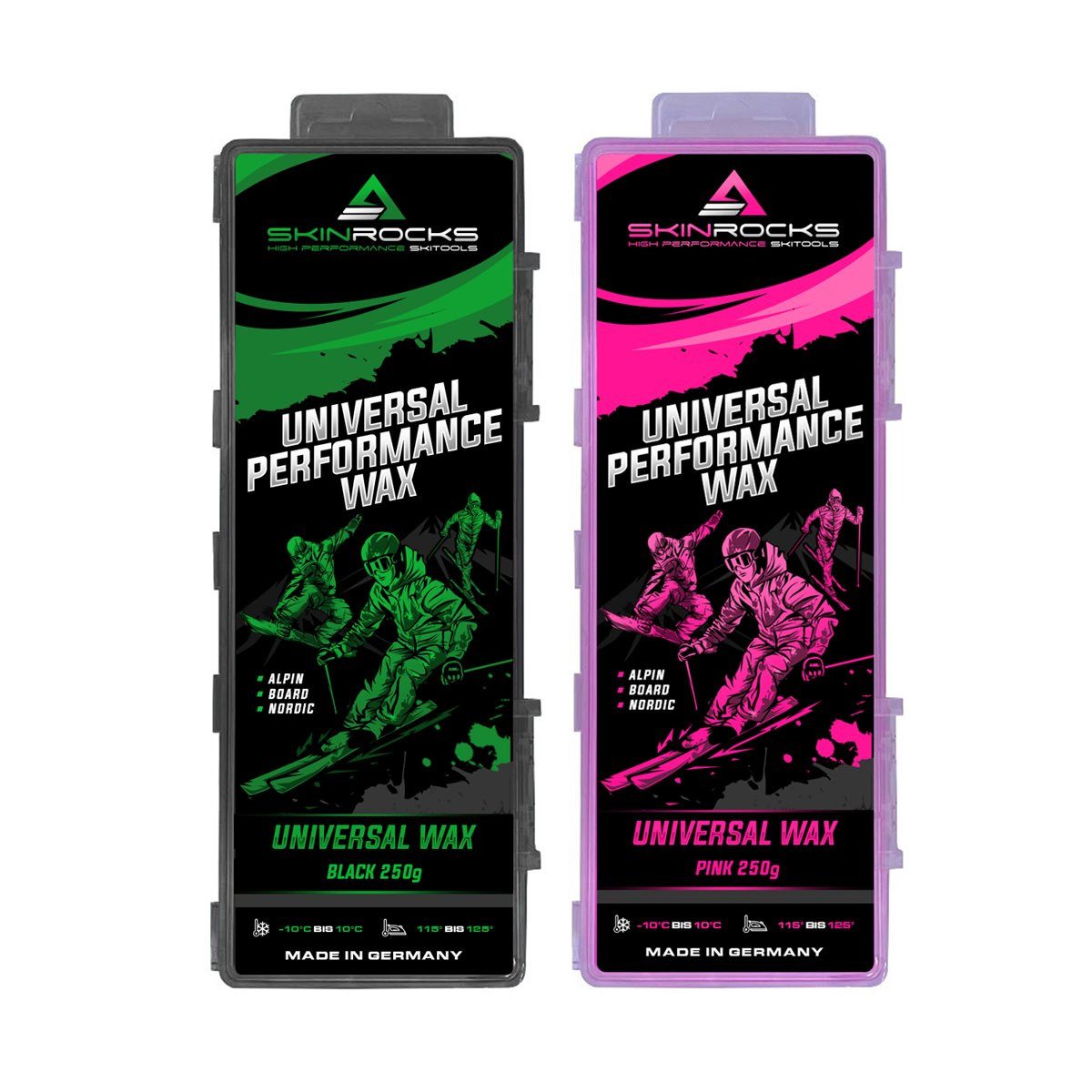 Ski SkinRocks Universal Skiwachs Snowboard Bügelwachs All IN ONE Wax 500g