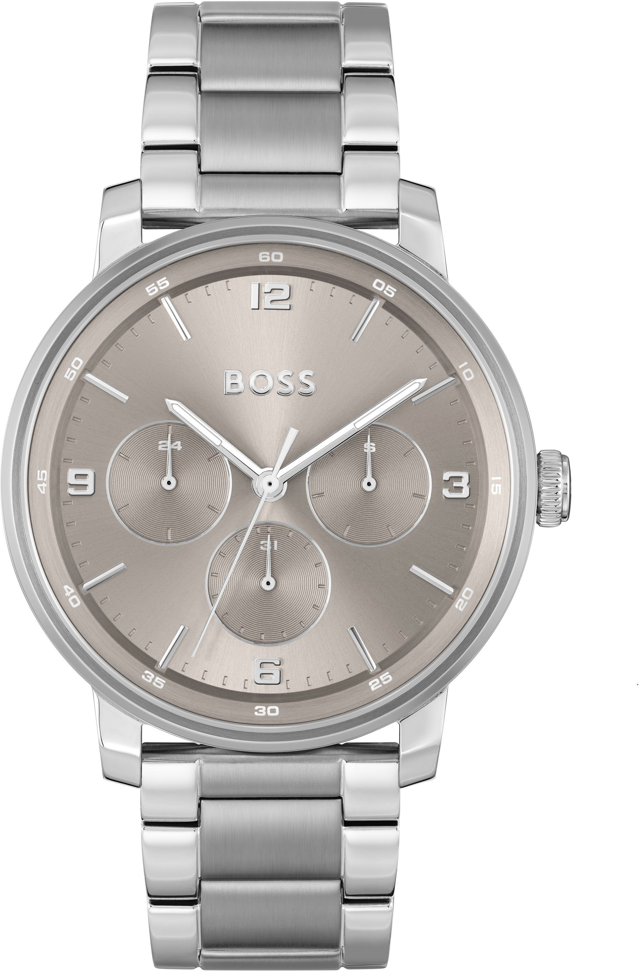 BOSS Multifunktionsuhr CONTENDER 1514127, Quarzuhr, Herrenuhr, günstig online kaufen