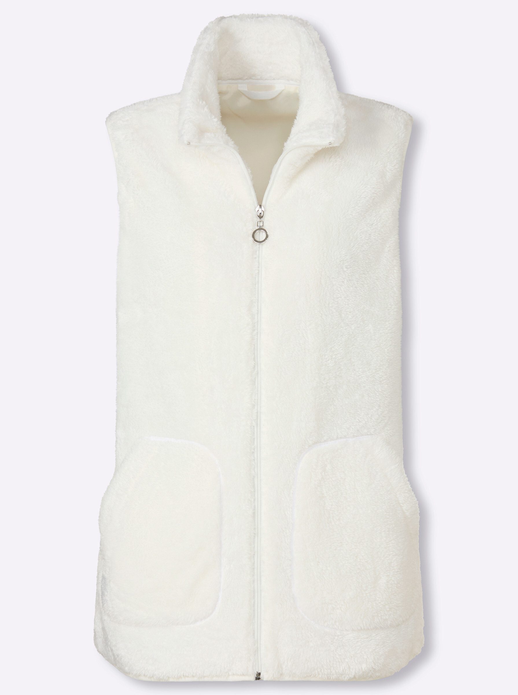 Sieh an! Fleeceweste Fleece-Weste Länge ca. 70 cm – Bild 4 von 5